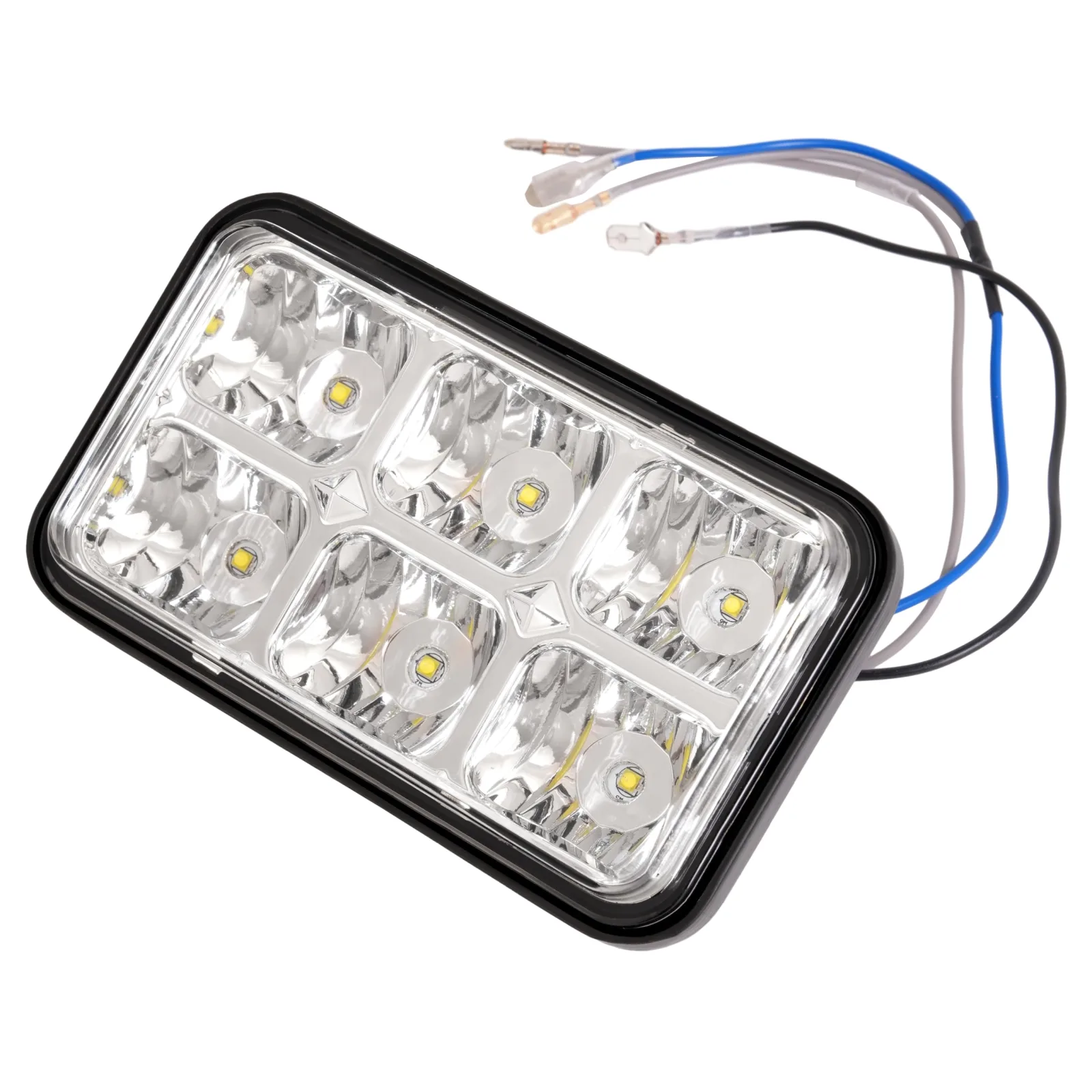 ALMULOO AI-1081 Clear LED Headlight for E-Z-GO Golf Carts image 4