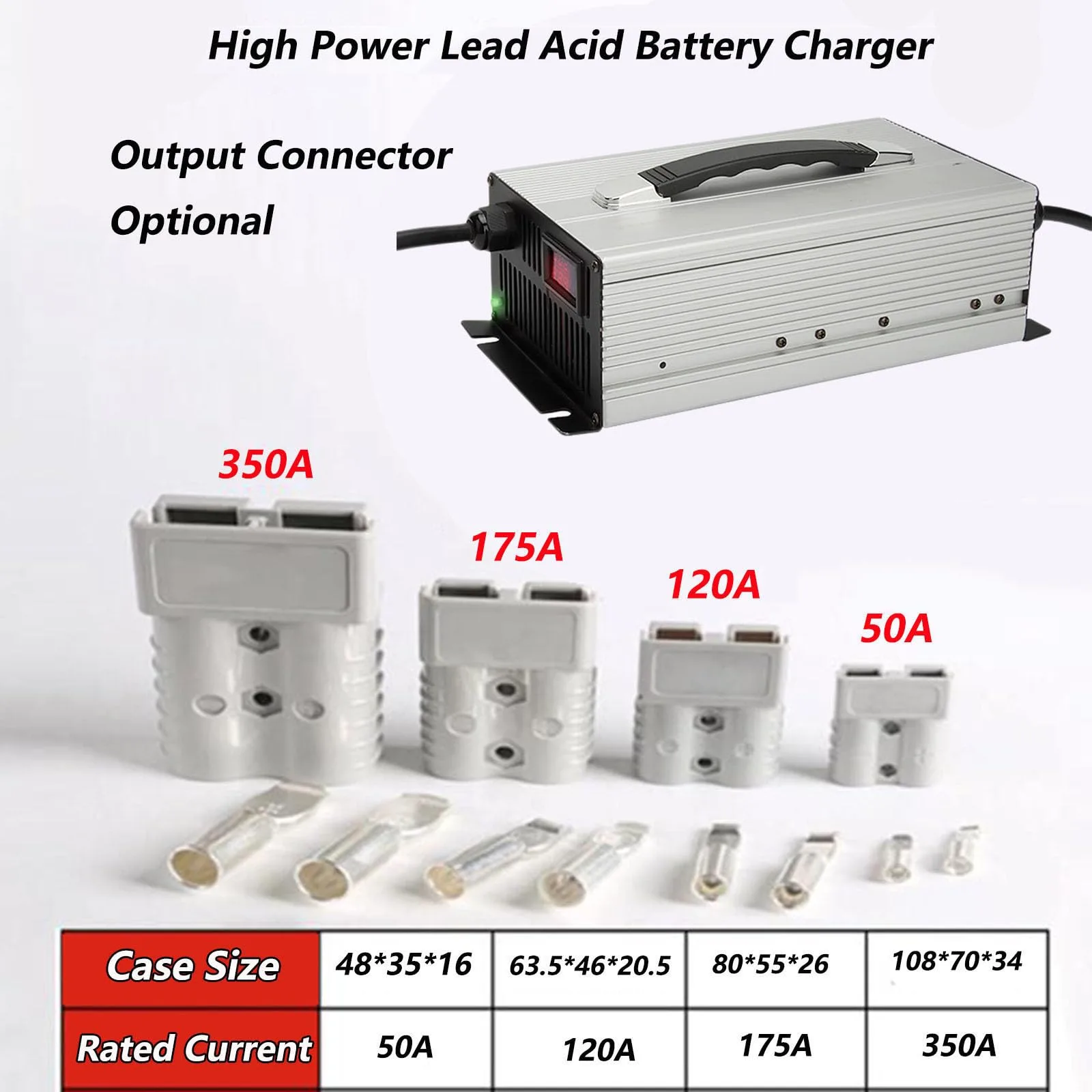WLEJSL 12V 50A Golf Cart Battery Charger image 3