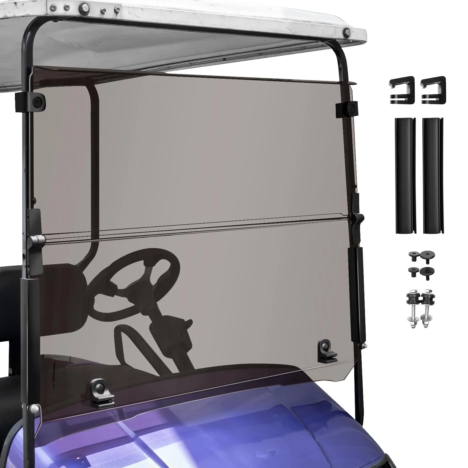 PZWLI Tinted Windshield for E-Z-GO TXT 1995-2013