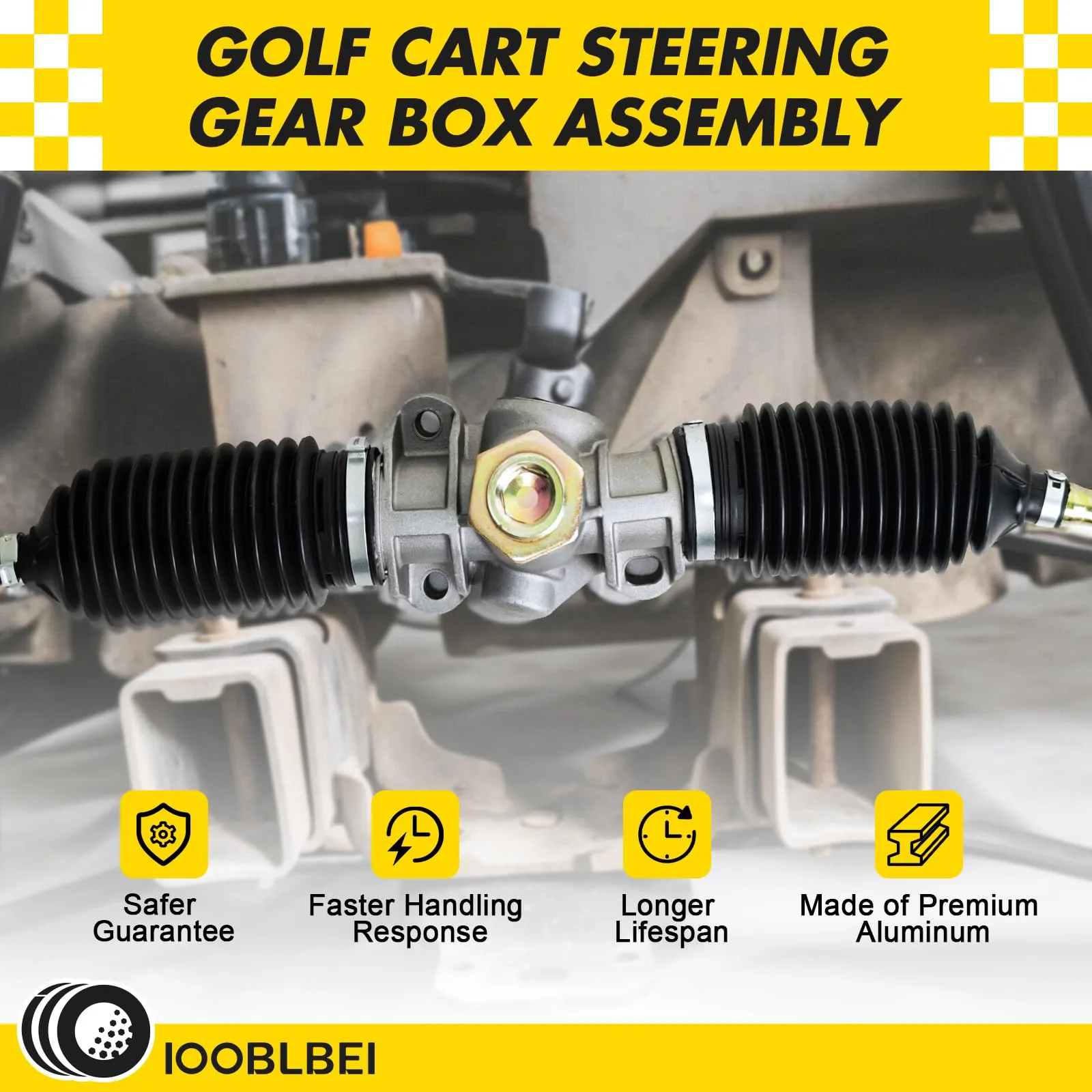 IOOBLBEI Steering Gear Box for Club Car Precedent & Tempo image 3