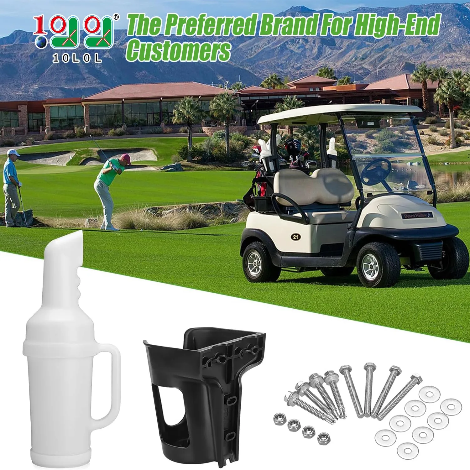 10L0L Y61-A Golf Cart Sand Bottle Set image 2