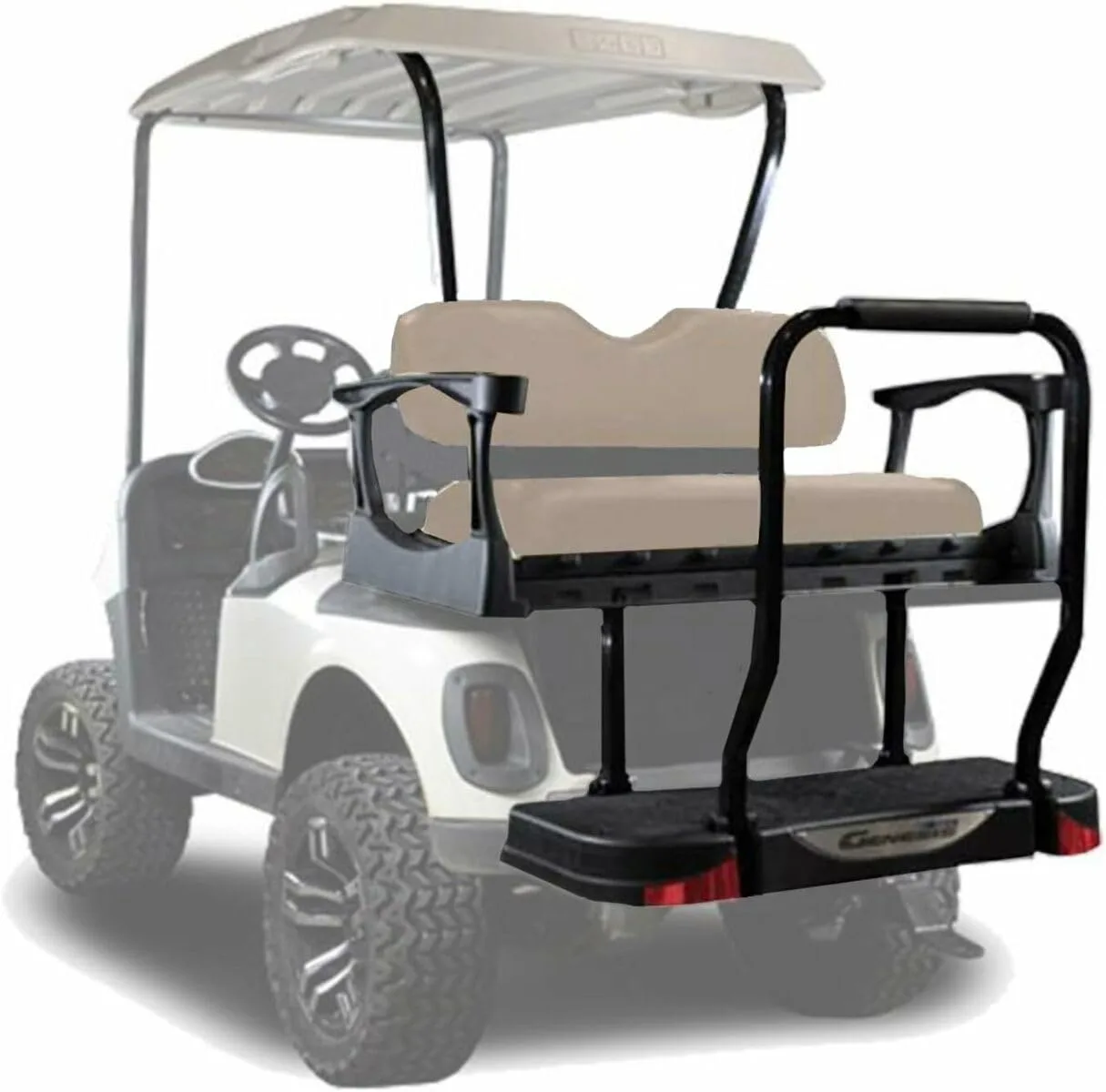 MadJax Genesis 250 Rear Flip Seat Kit for E-Z-GO RXV
