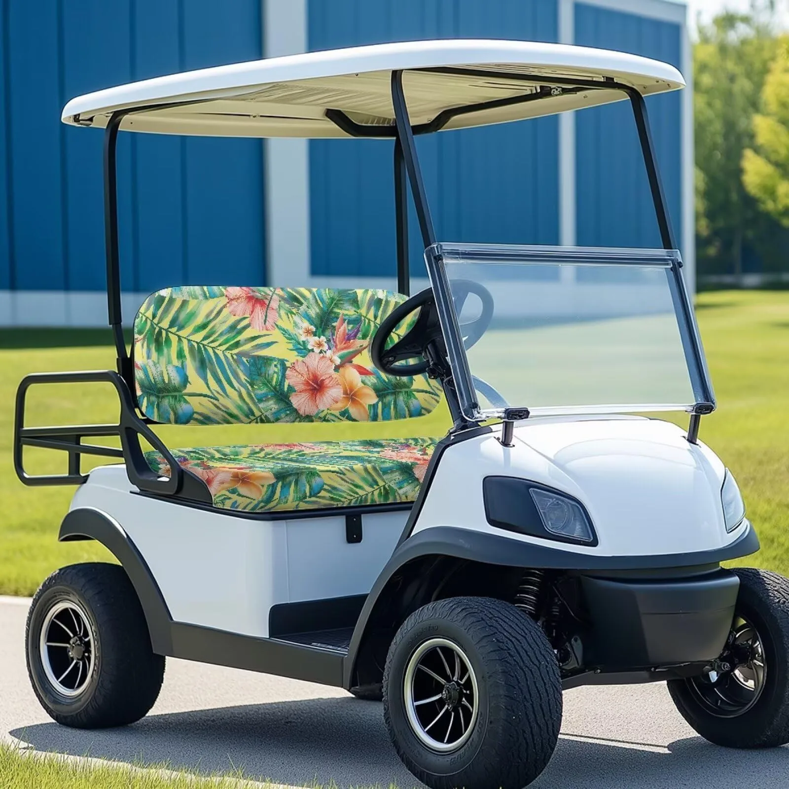 TOADDMOS Golf Cart Seat Covers for E-Z-GO, Yamaha & Club Car image 3