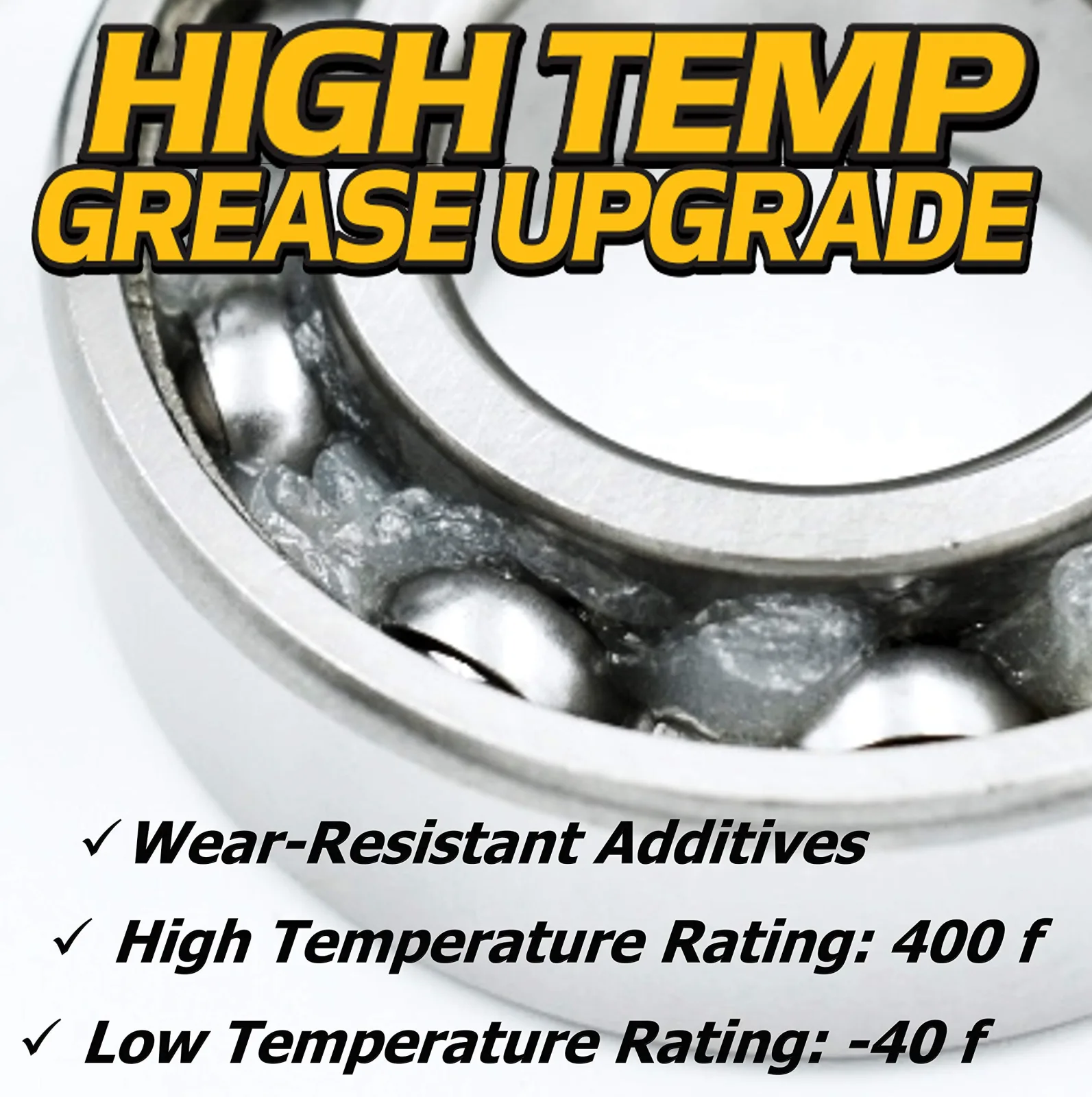 HD Switch E-Z-GO Rear Axle Bearing & Seal Kit image 2