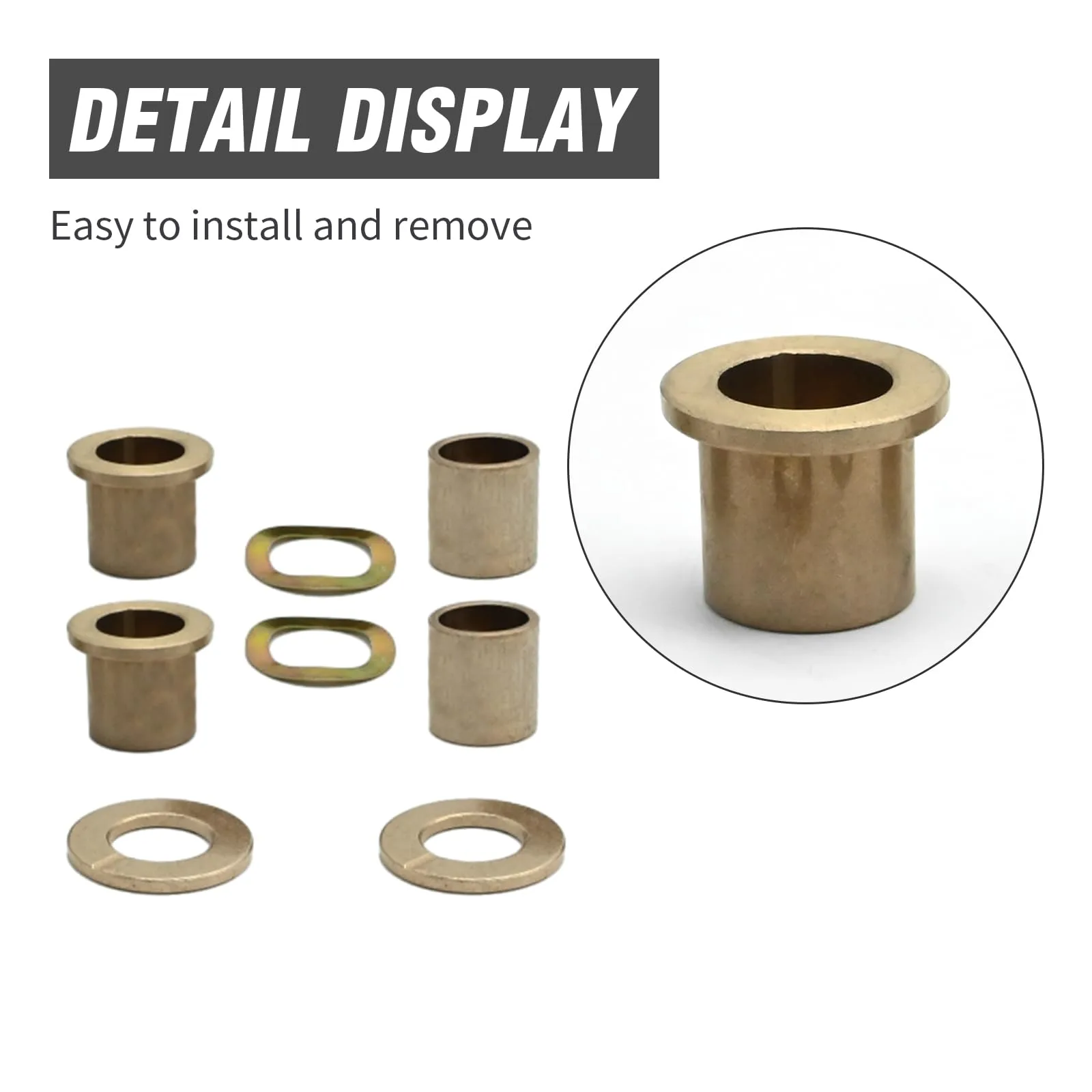 Zreneyfex Spindle Bushing Kit for Club Car DS 1981-Up image 3