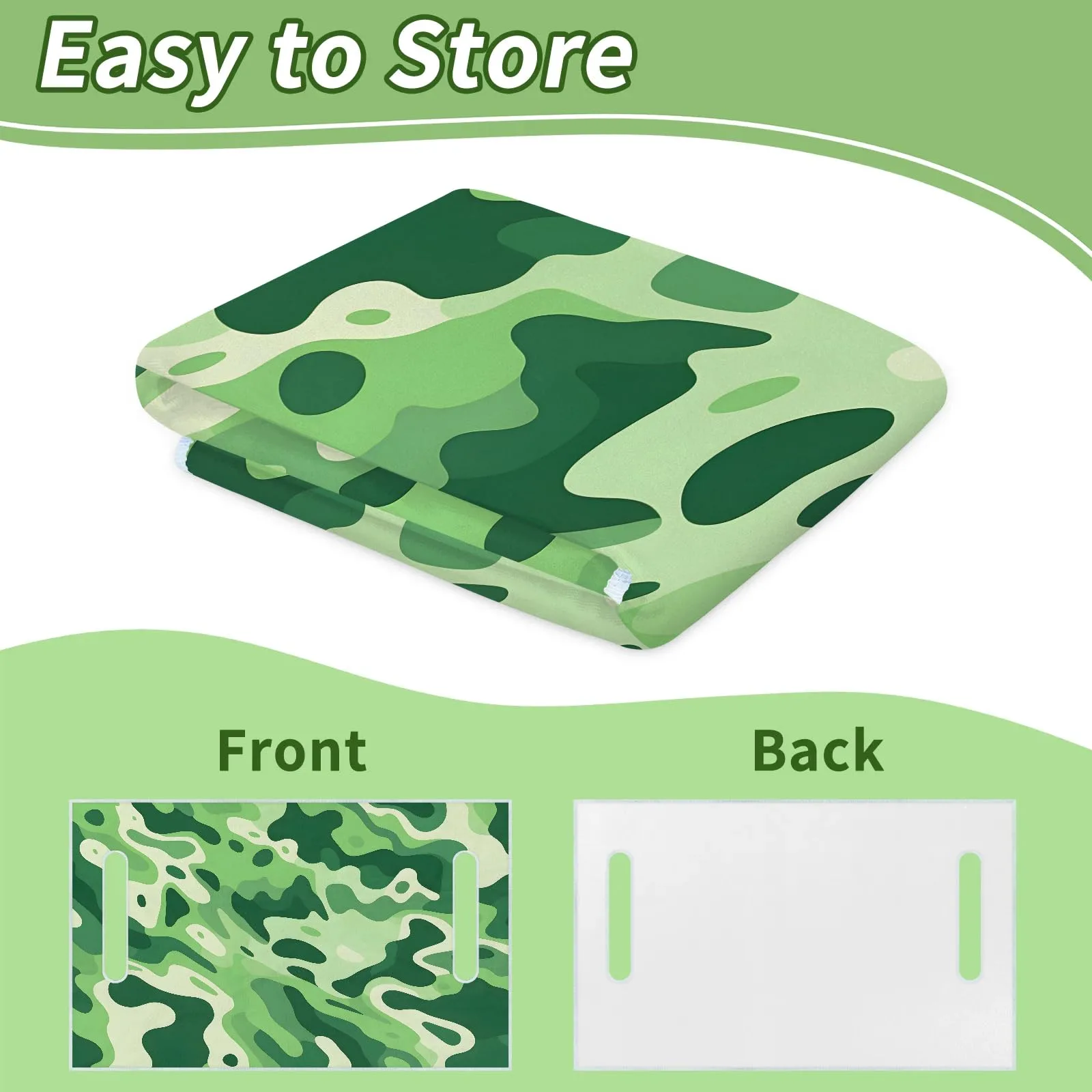 Tiveruda Golf Cart Seat Cover for Double Seats, 51 x 31 in image 4