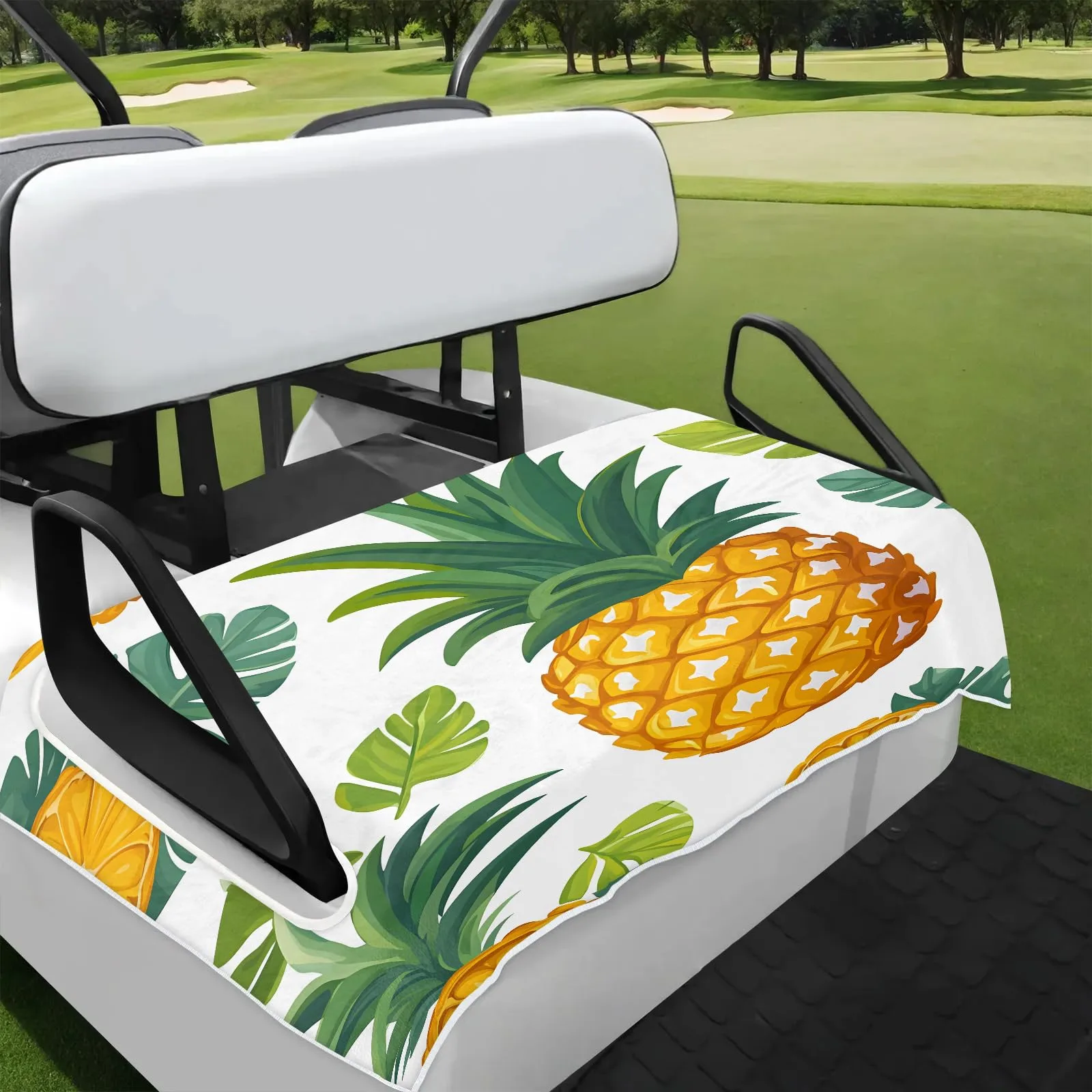 Tiveruda Golf Cart Seat Cover for Double Seats