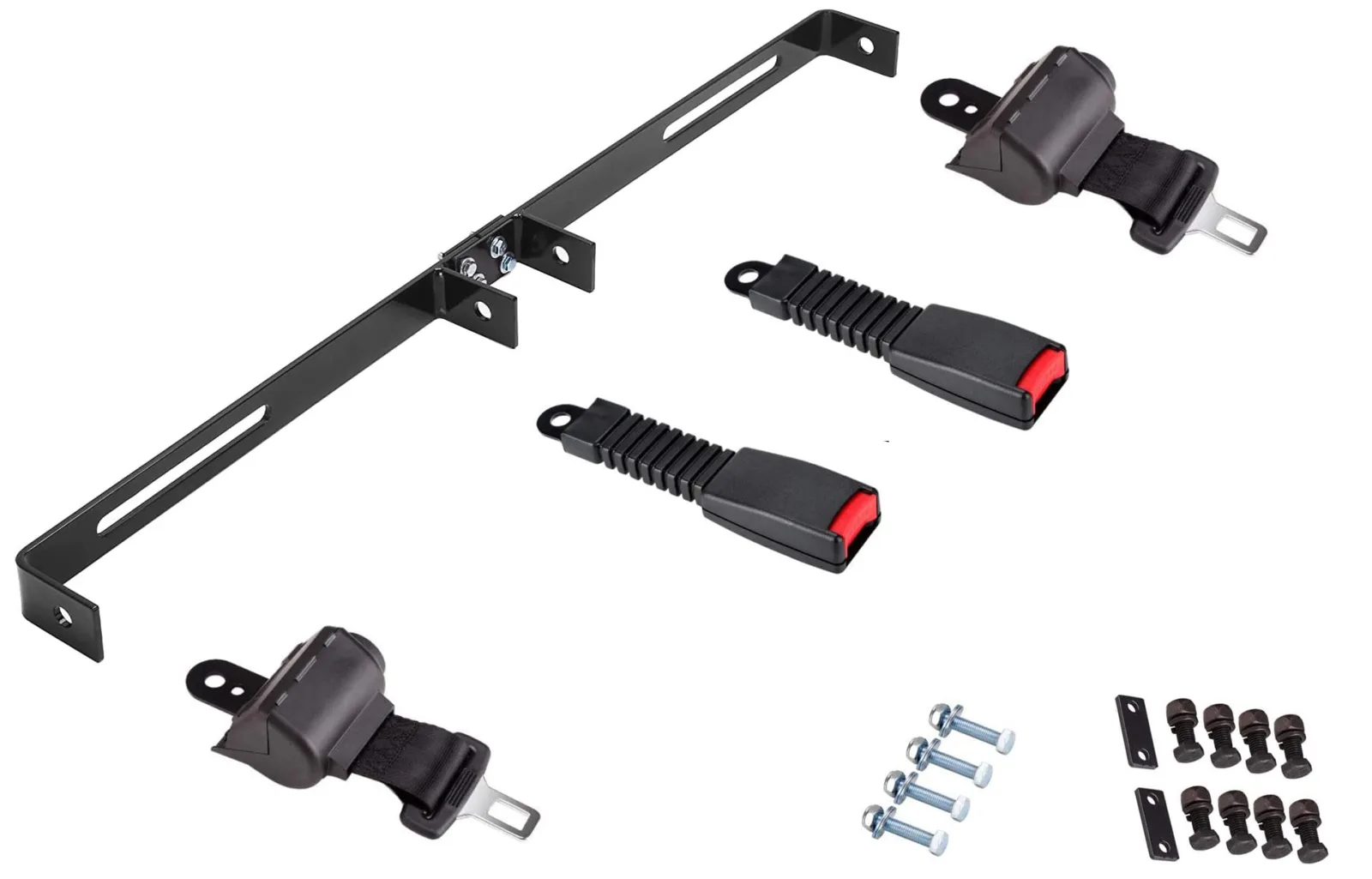 Dr.Acces Golf Cart Seat Belt Kit for E-Z-GO TXT and Club Car DS image 2