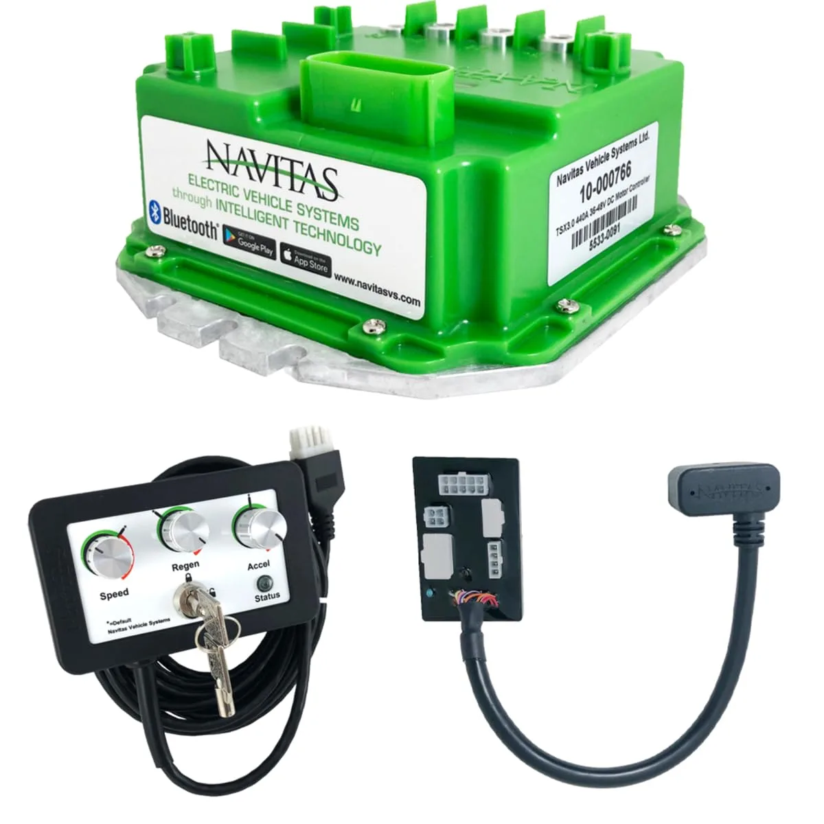 Navitas 600 Amp Controller for E-Z-GO MPT Utility