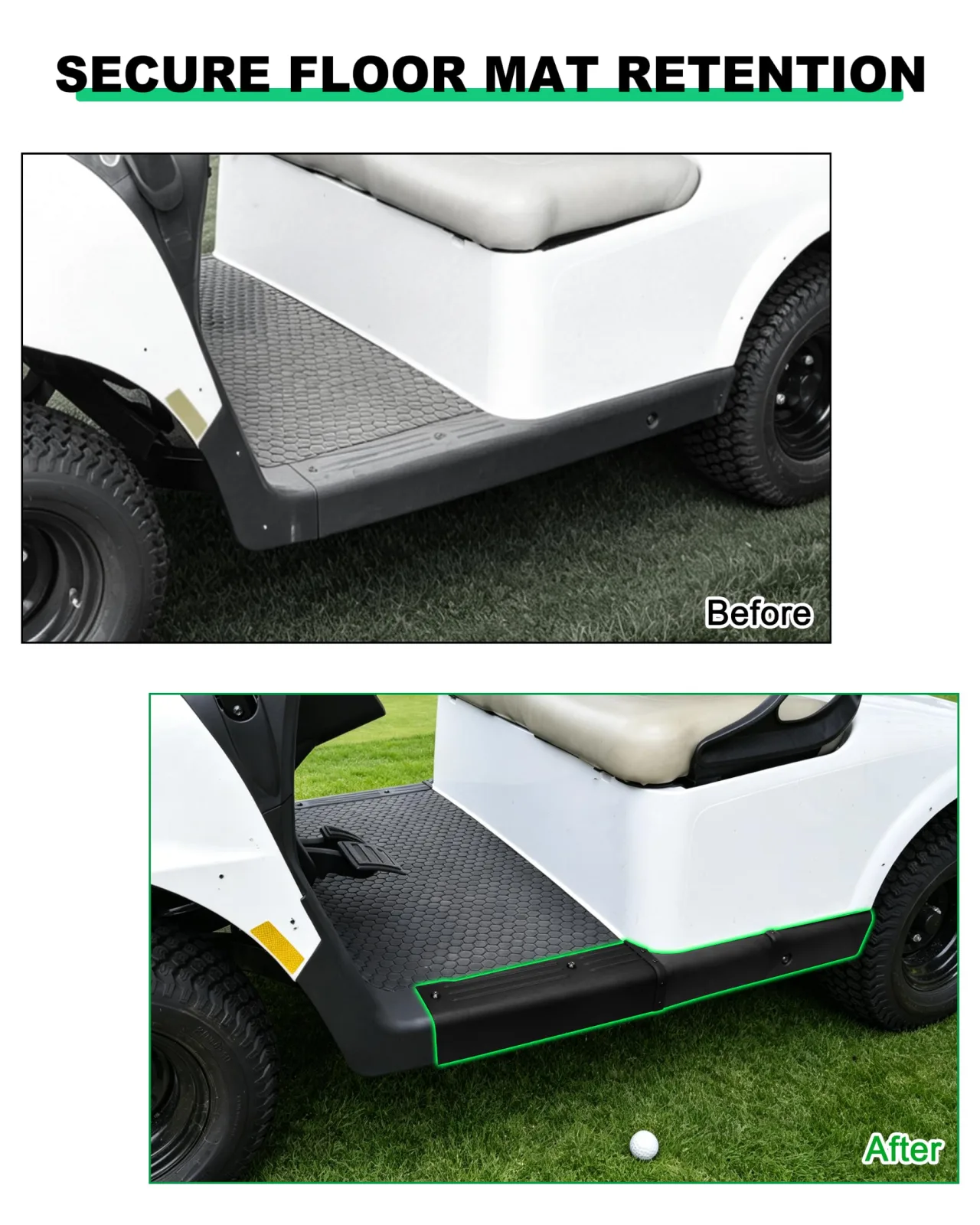 LDETXY Lower Rocker Panels for E-Z-GO RXV Valor 2025 image 4