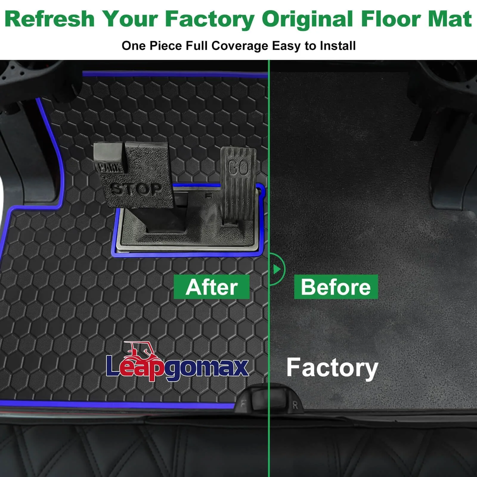 LEAPGOMAX Floor Mat for Club Car Precedent and Onward image 3