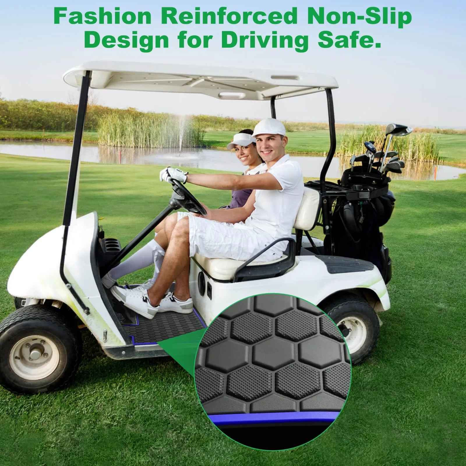 LEAPGOMAX Floor Mat for Club Car Precedent and Onward image 4