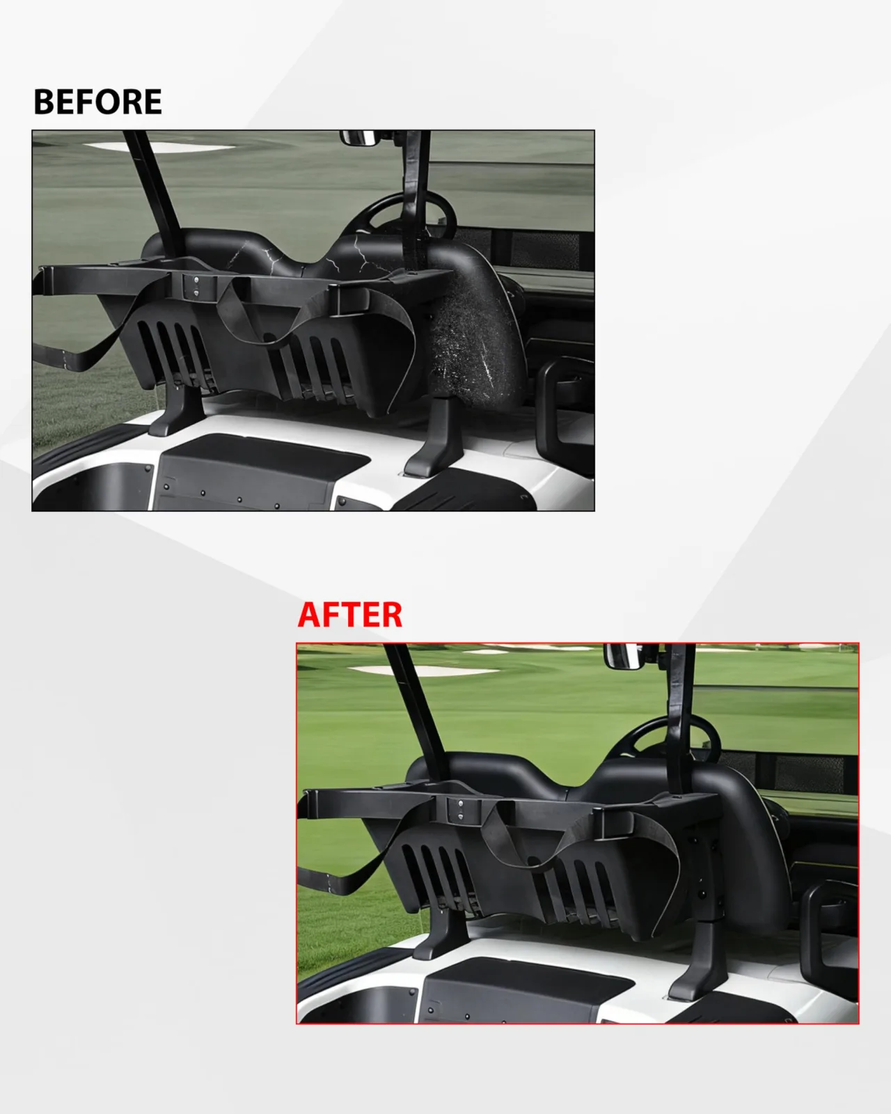 SAUTVS Seat Back Cap for E-Z-GO RXV 2008+ image 3
