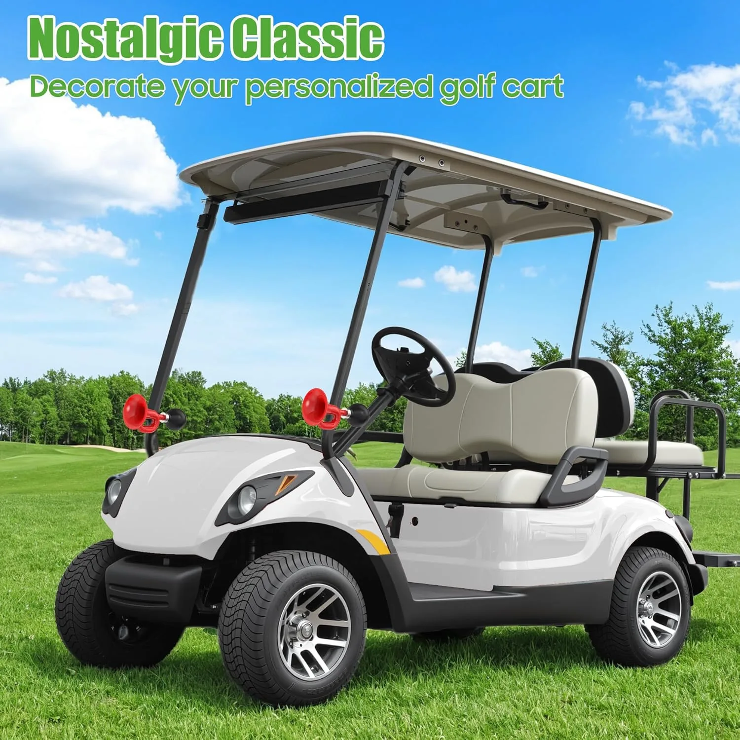 10L0L Golf Cart Bugle Horn ACC-F29-B image 4