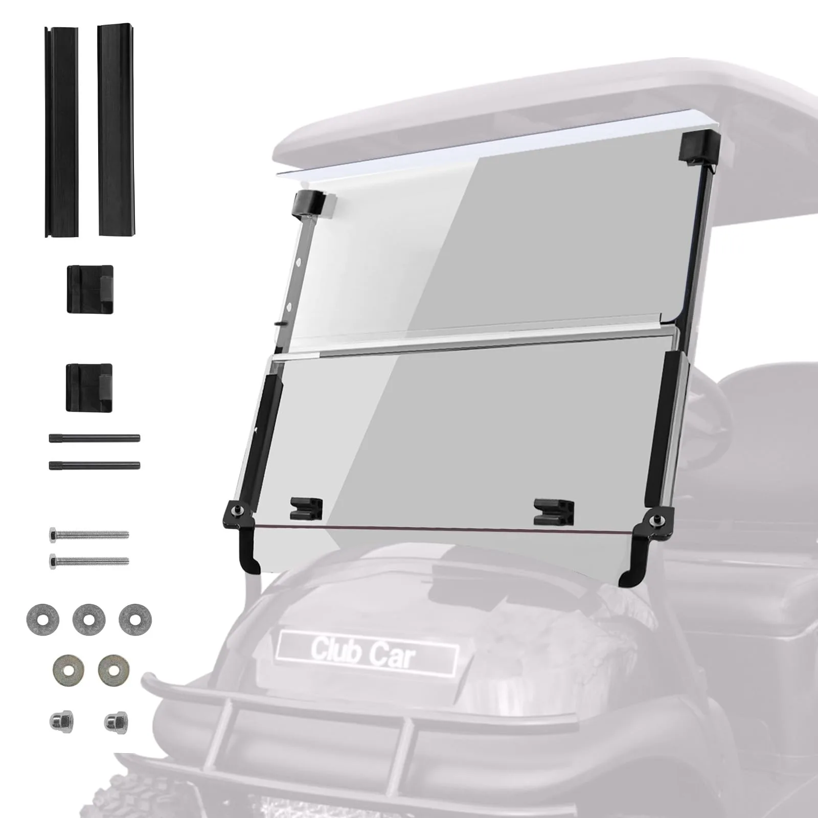 VPAHub Flip-Flop Windshield for Club Car Precedent & Tempo image 2