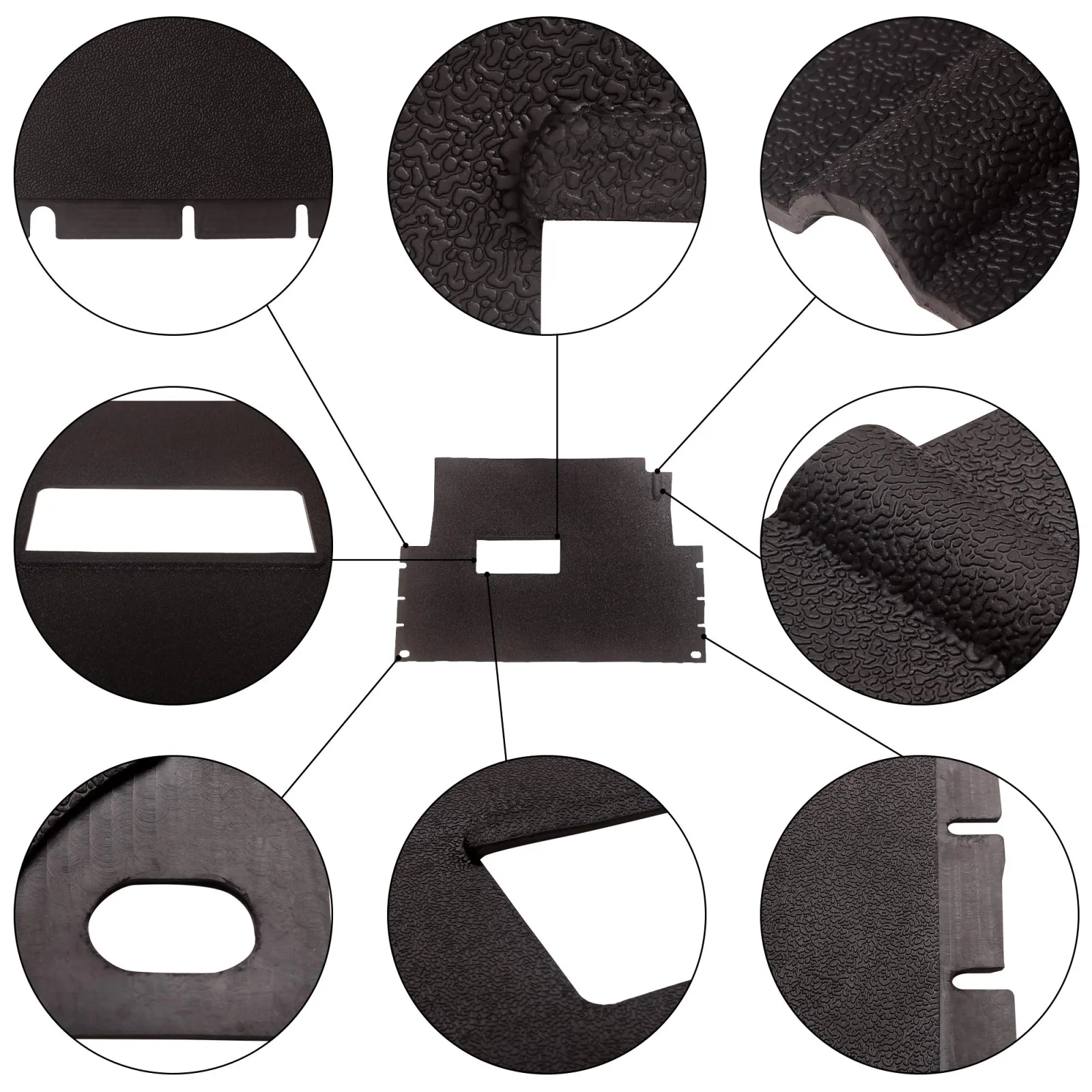 10L0L Floor Liner for Club Car Precedent, Onward & Tempo image 4