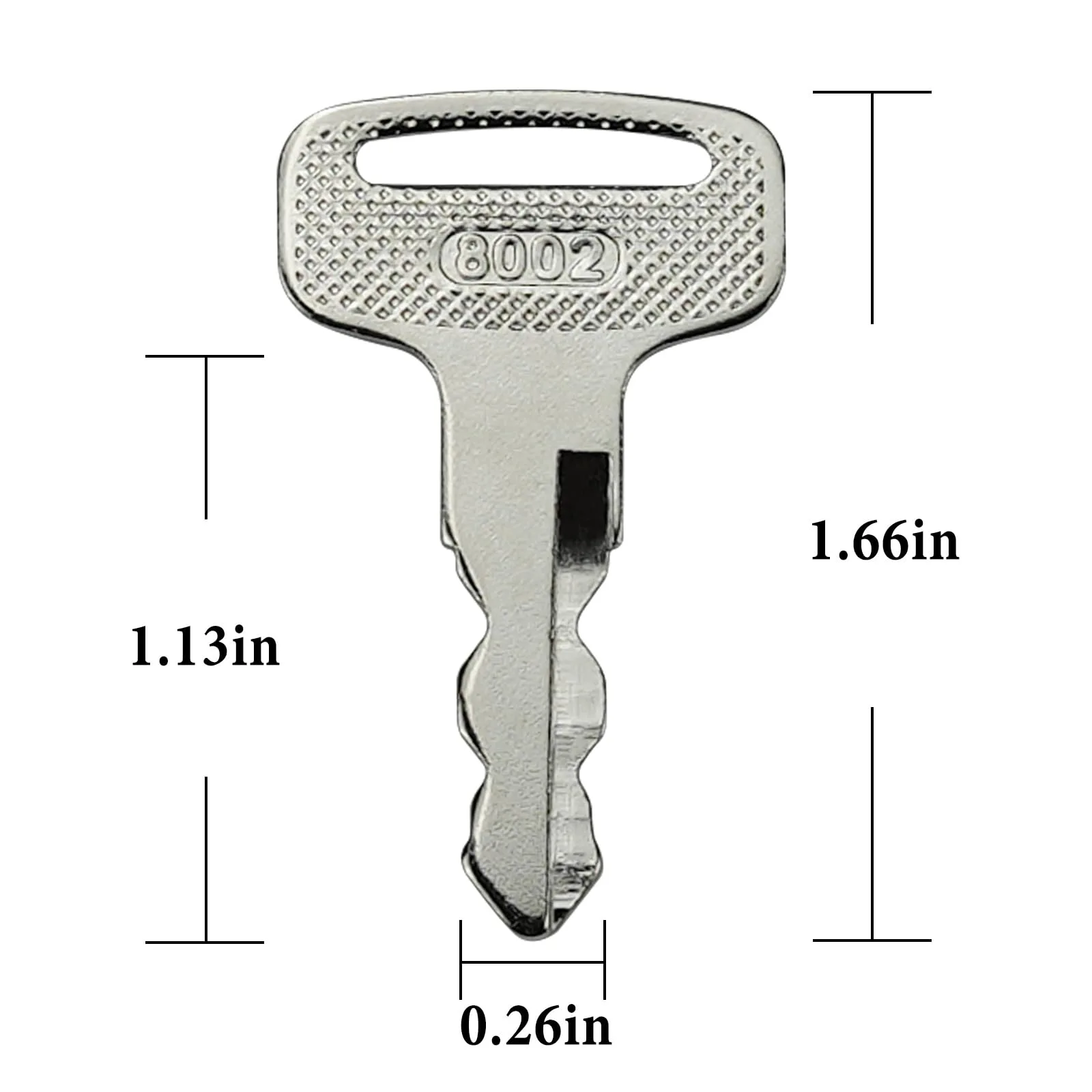 GRADORA 8002 Ignition Keys for Yamaha PTV Golf Carts image 3
