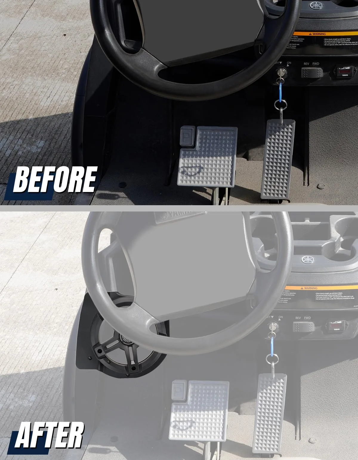 Dacalo 6.5-Inch Speaker Pods for Yamaha Drive2 G29 image 2