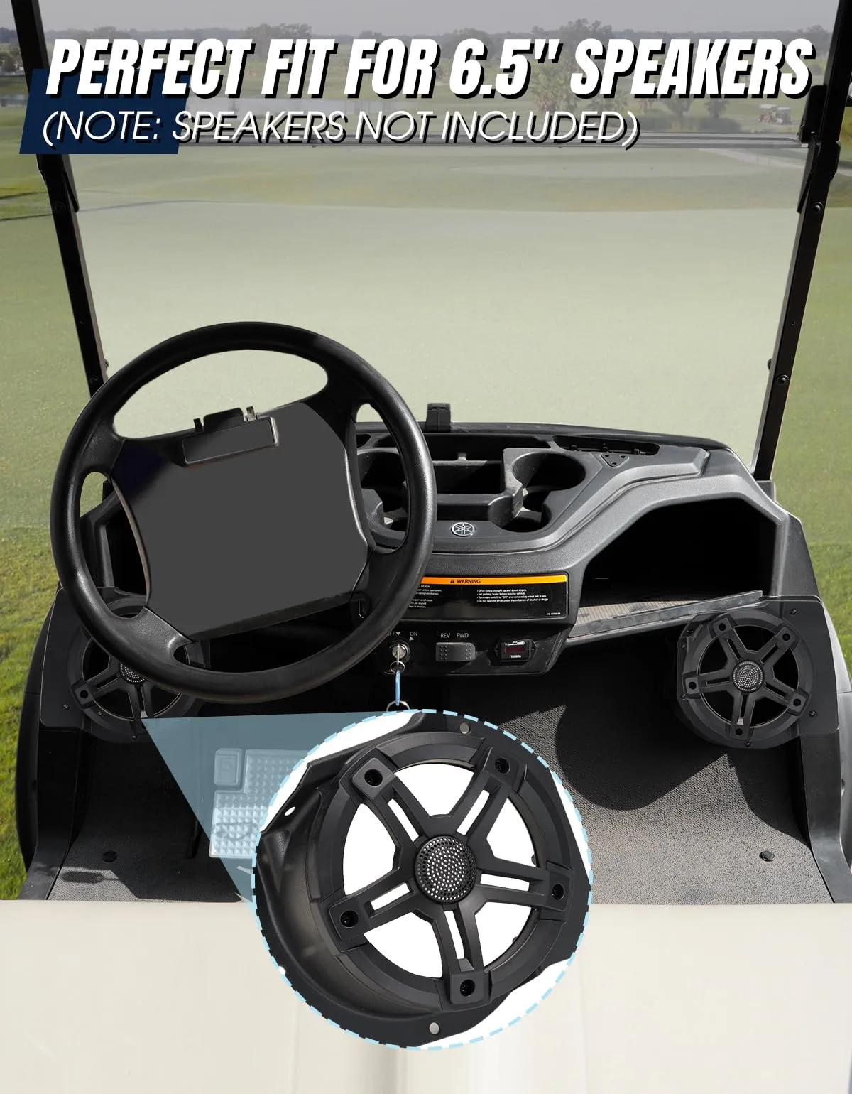 Dacalo 6.5-Inch Speaker Pods for Yamaha Drive2 G29 image 3