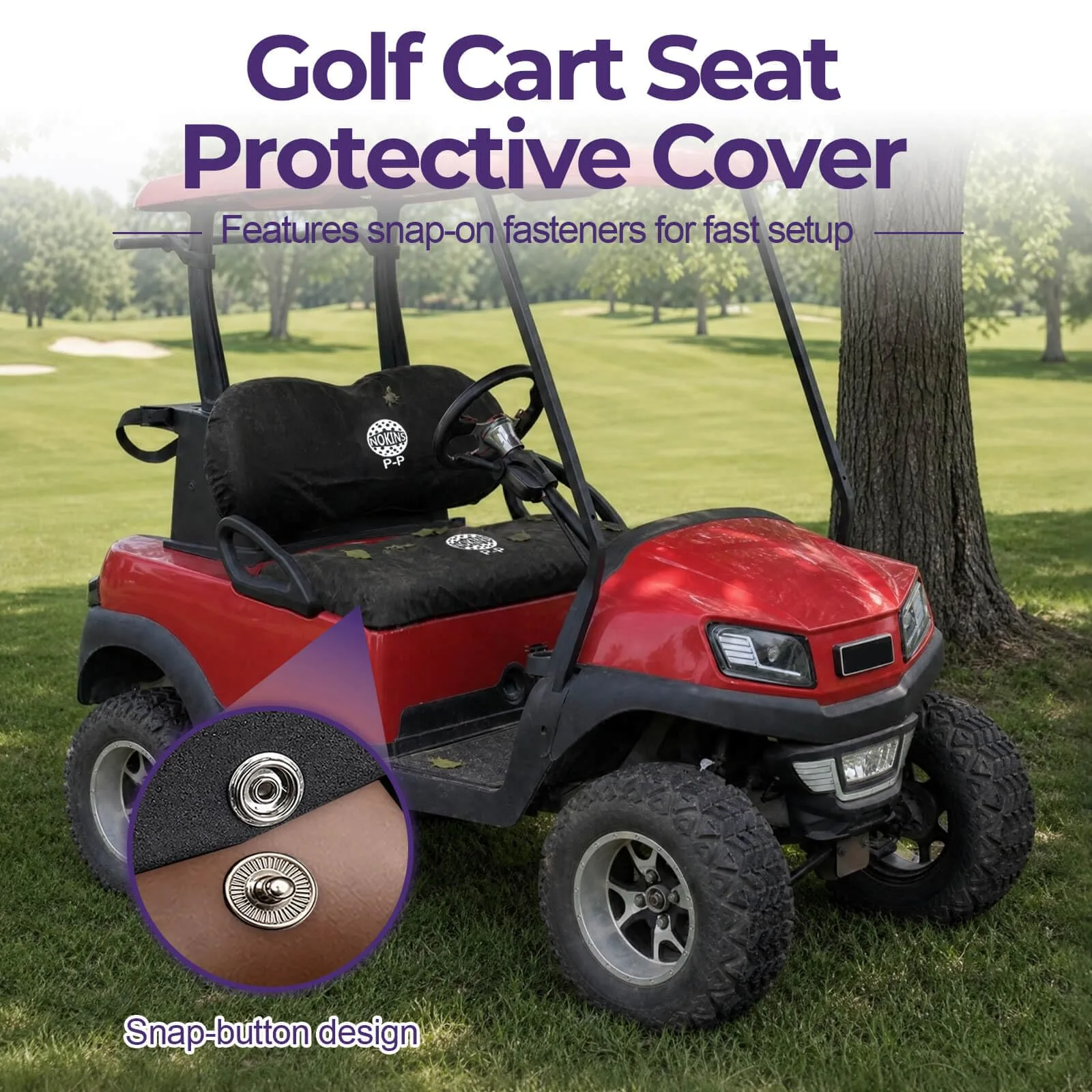 NOKINS Club Car Precedent Front Seat Cushion Kit image 4