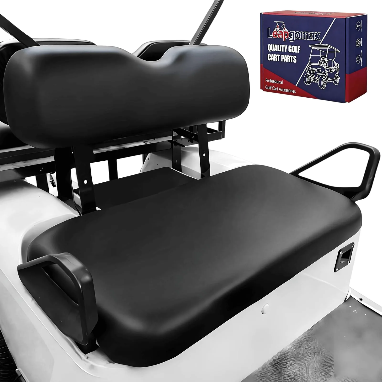 LEAPGOMAX Waterproof Golf Cart Front Seat Covers LESC0N-01
