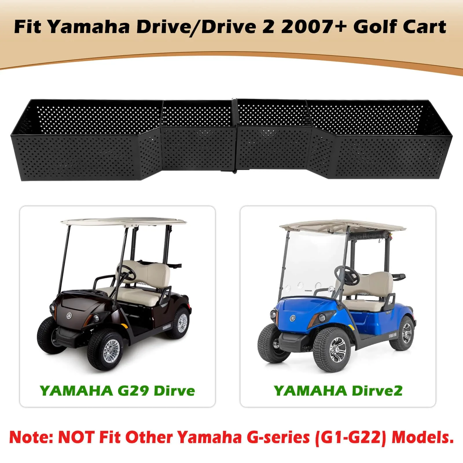 MOSNAI Front Inner Basket for Yamaha G29 and Drive 2 image 3