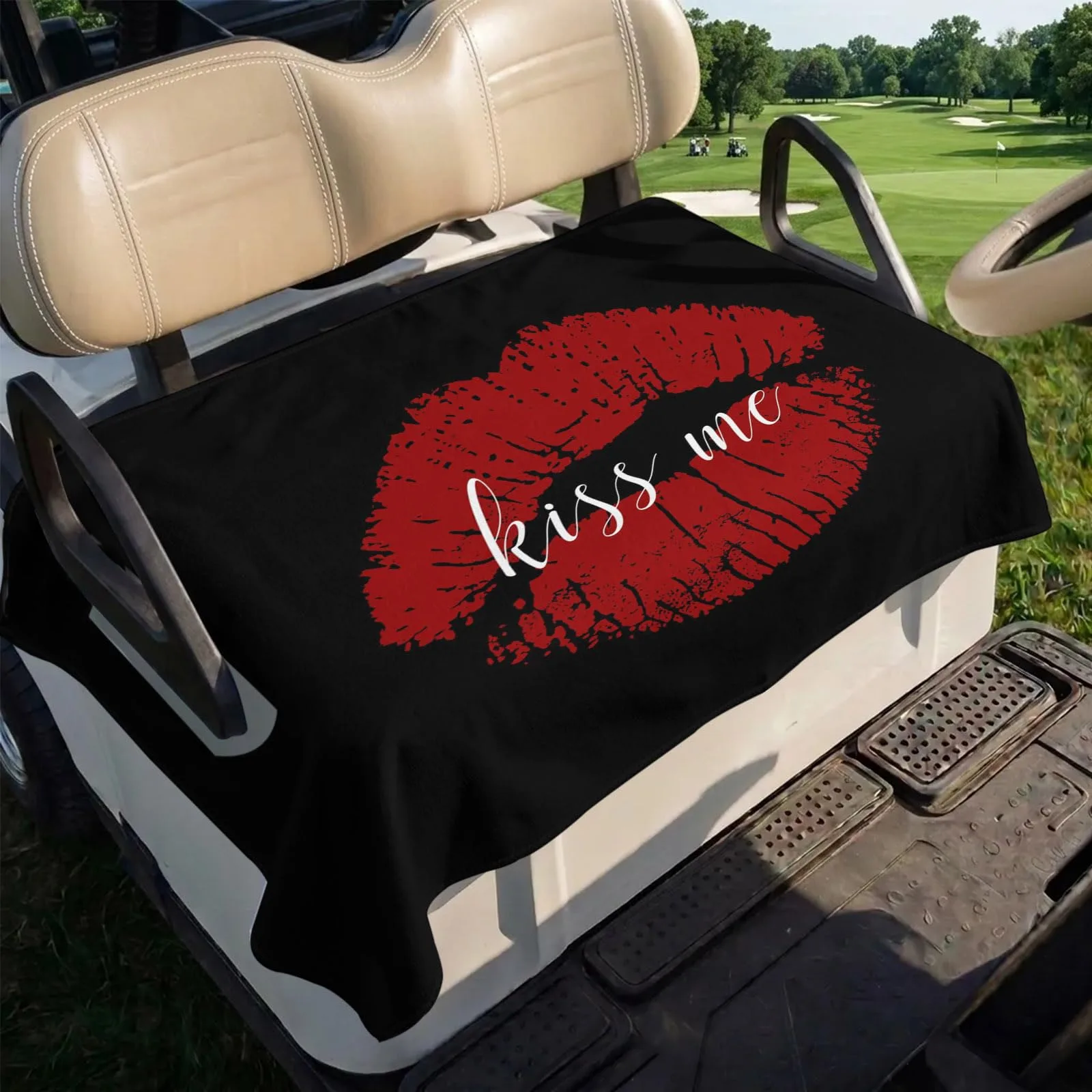 Trosturdspn Golf Cart Seat Towel Blanket, 51 x 31 in image 4