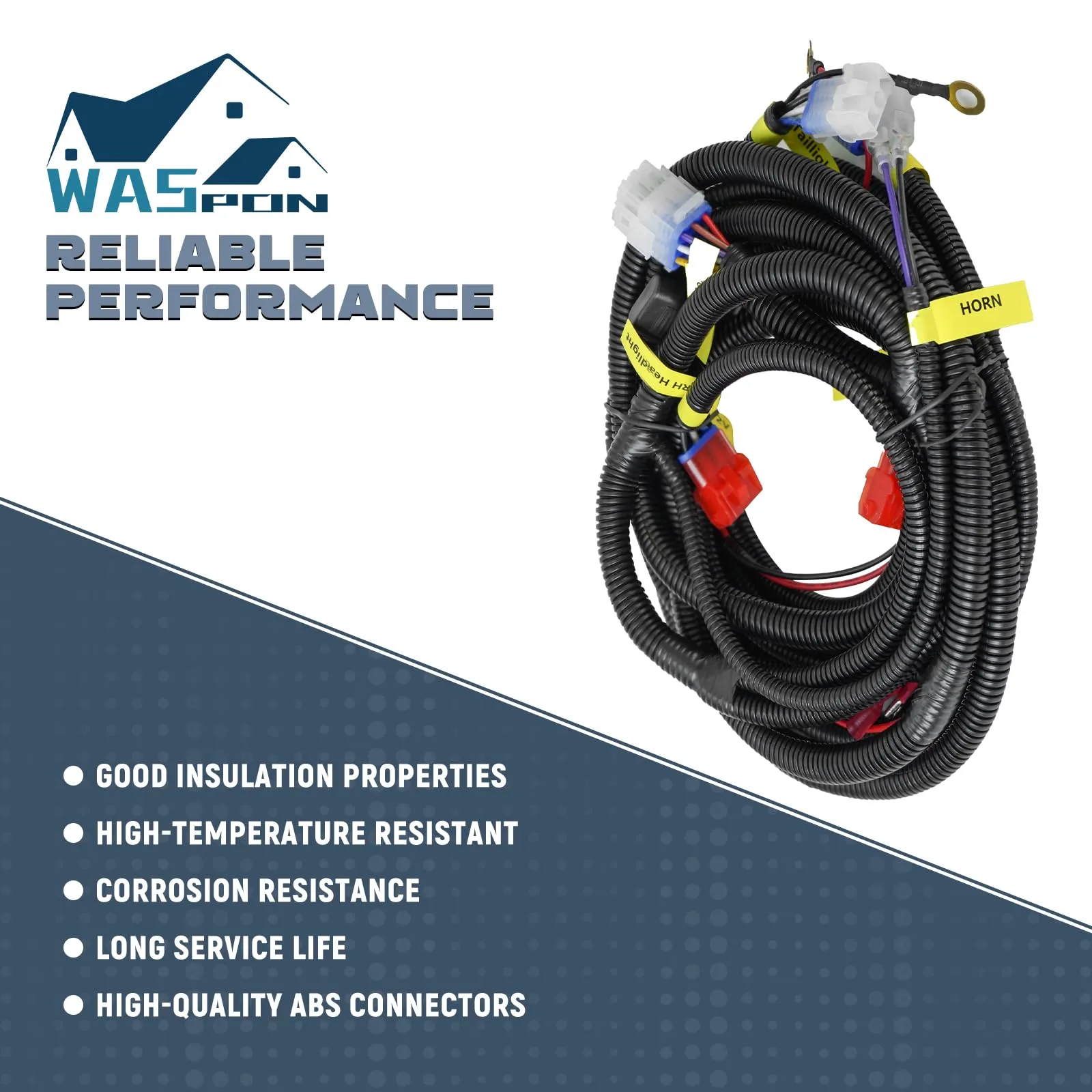 9-Pin Golf Cart Wiring Harness for Club Car, E-Z-GO & Yamaha image 3