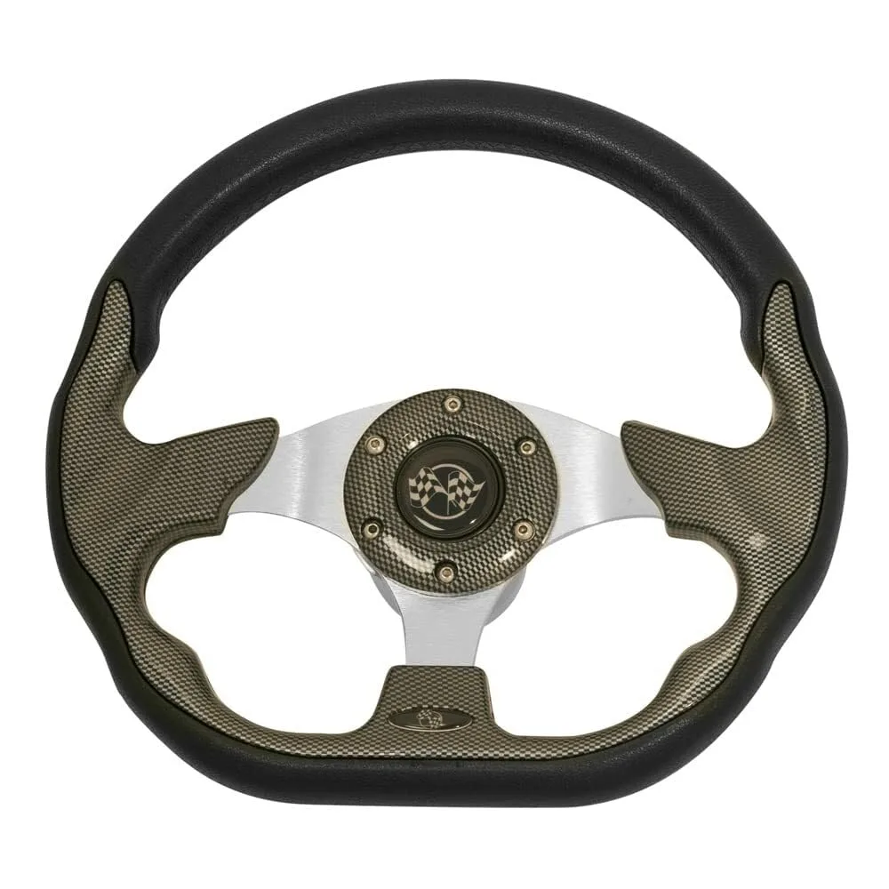 GTW 12.5-Inch Steering Wheel for E-Z-GO TXT Golf Carts image 2