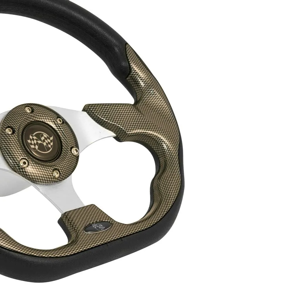 GTW 12.5-Inch Steering Wheel for E-Z-GO TXT Golf Carts image 3