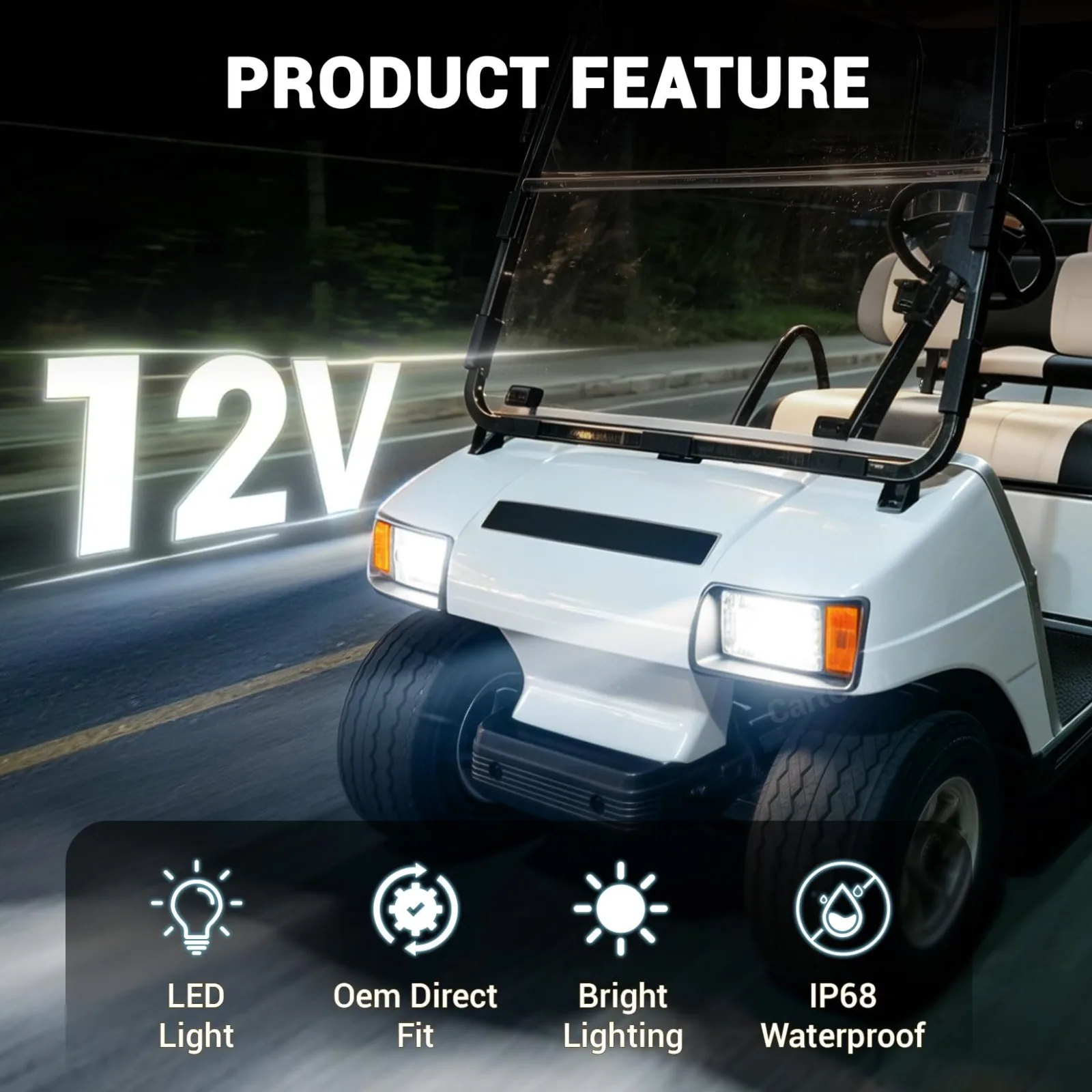 CartClan Club Car DS LED Light Kit CT-CC-0061 image 2