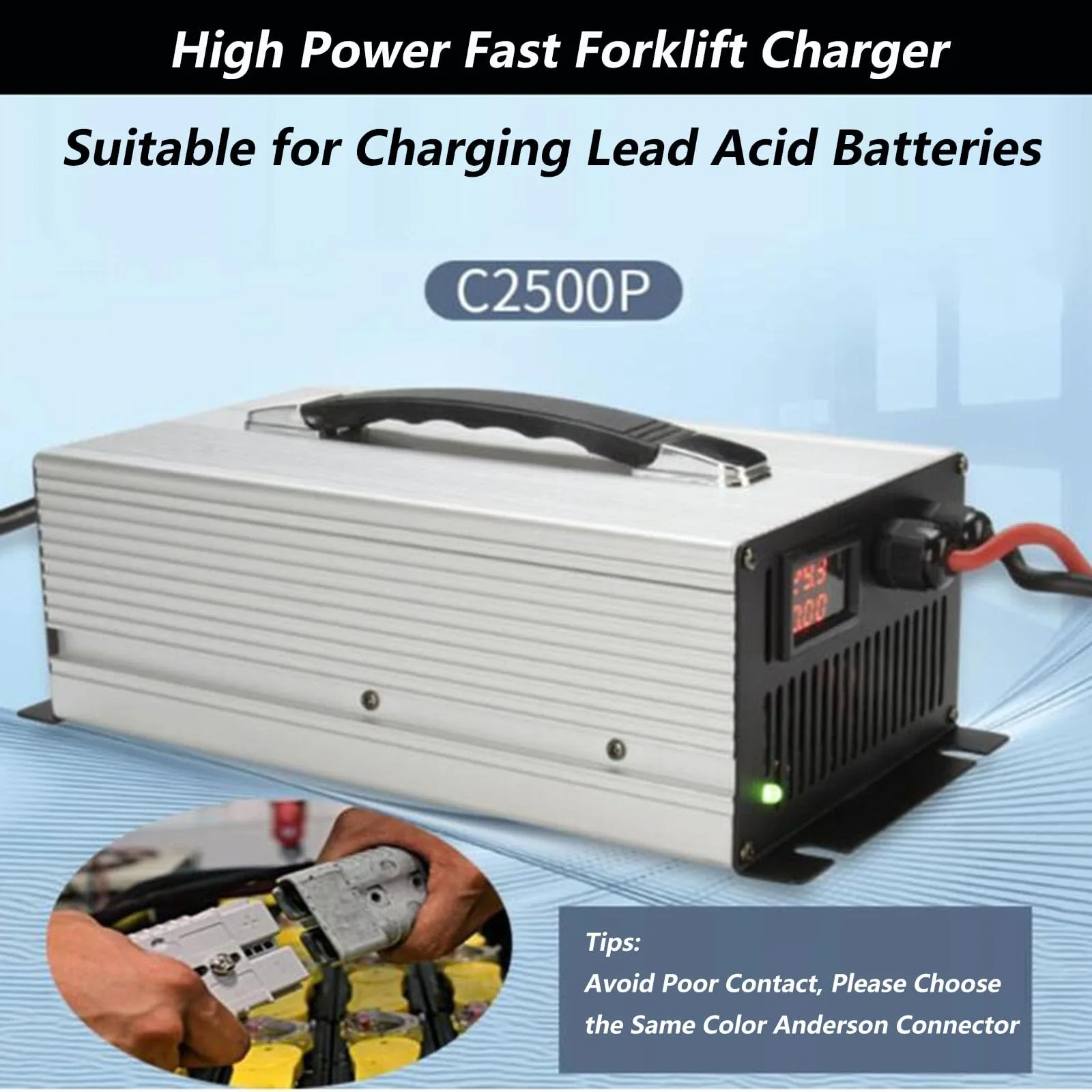 WLEJSL 36V 40A Forklift Battery Charger image 3