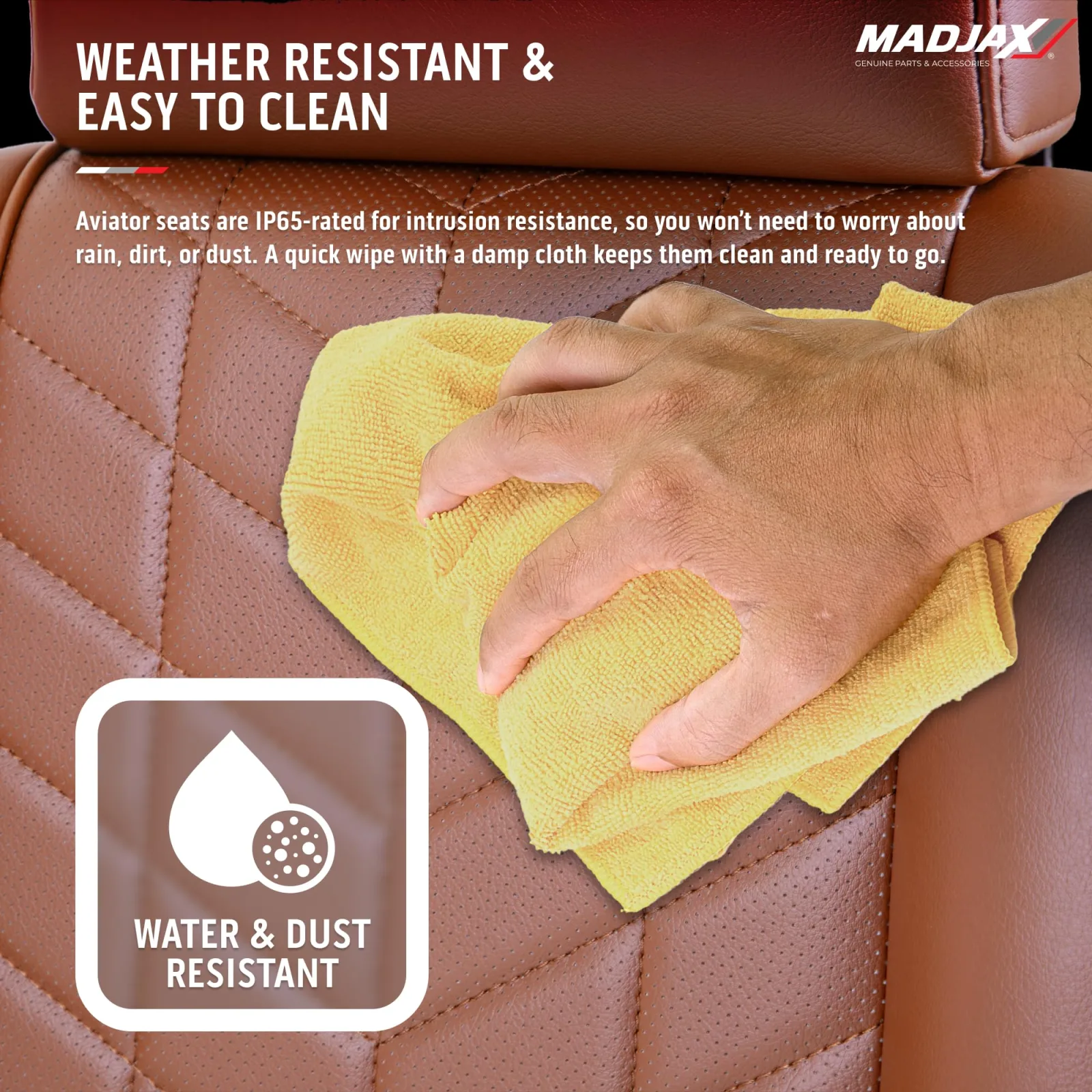 MADJAX Aviator Seat Kit with Genesis 300 Rear Seat image 4