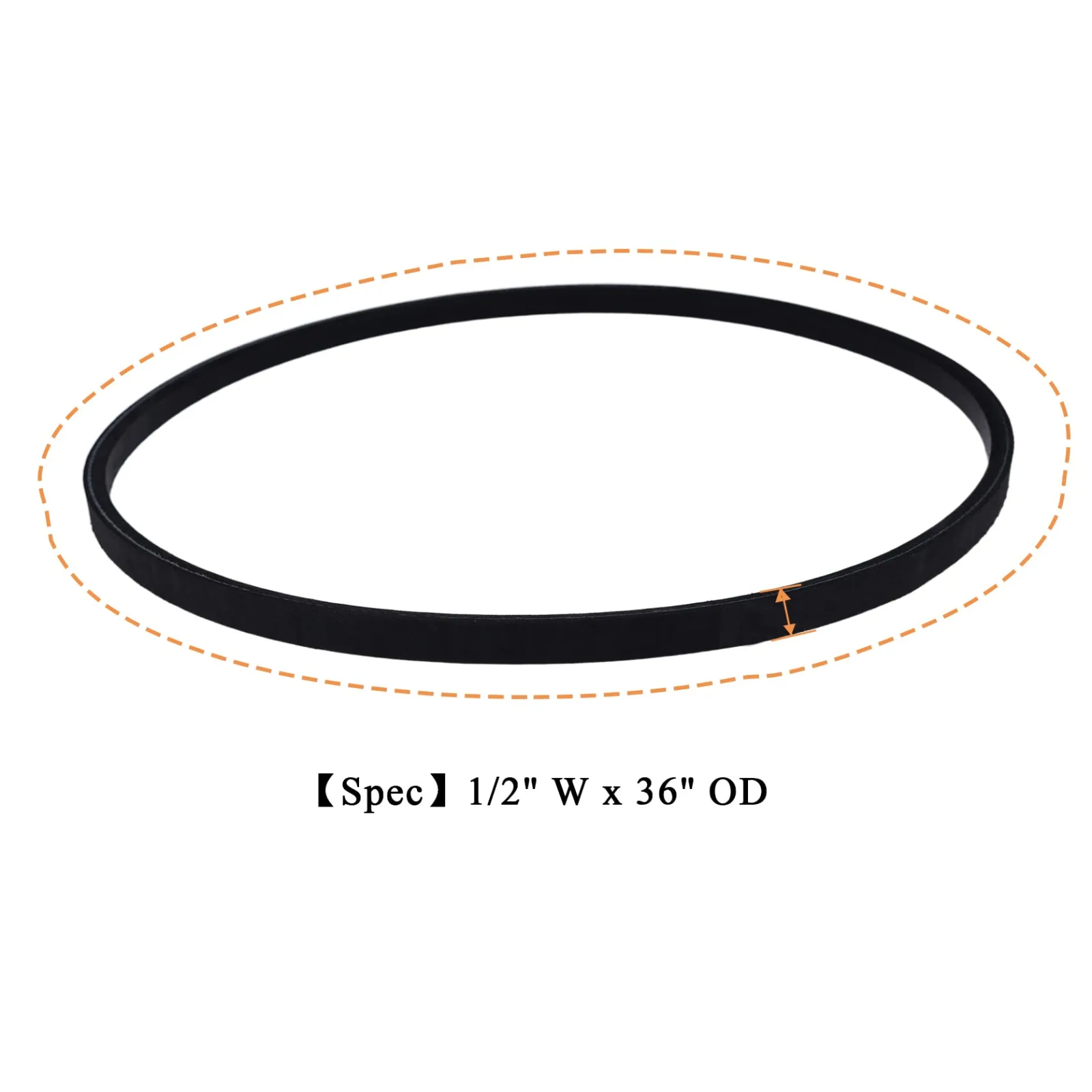 Holdia Starter Generator Belt 16548G1 for E-Z-GO Golf Carts image 2