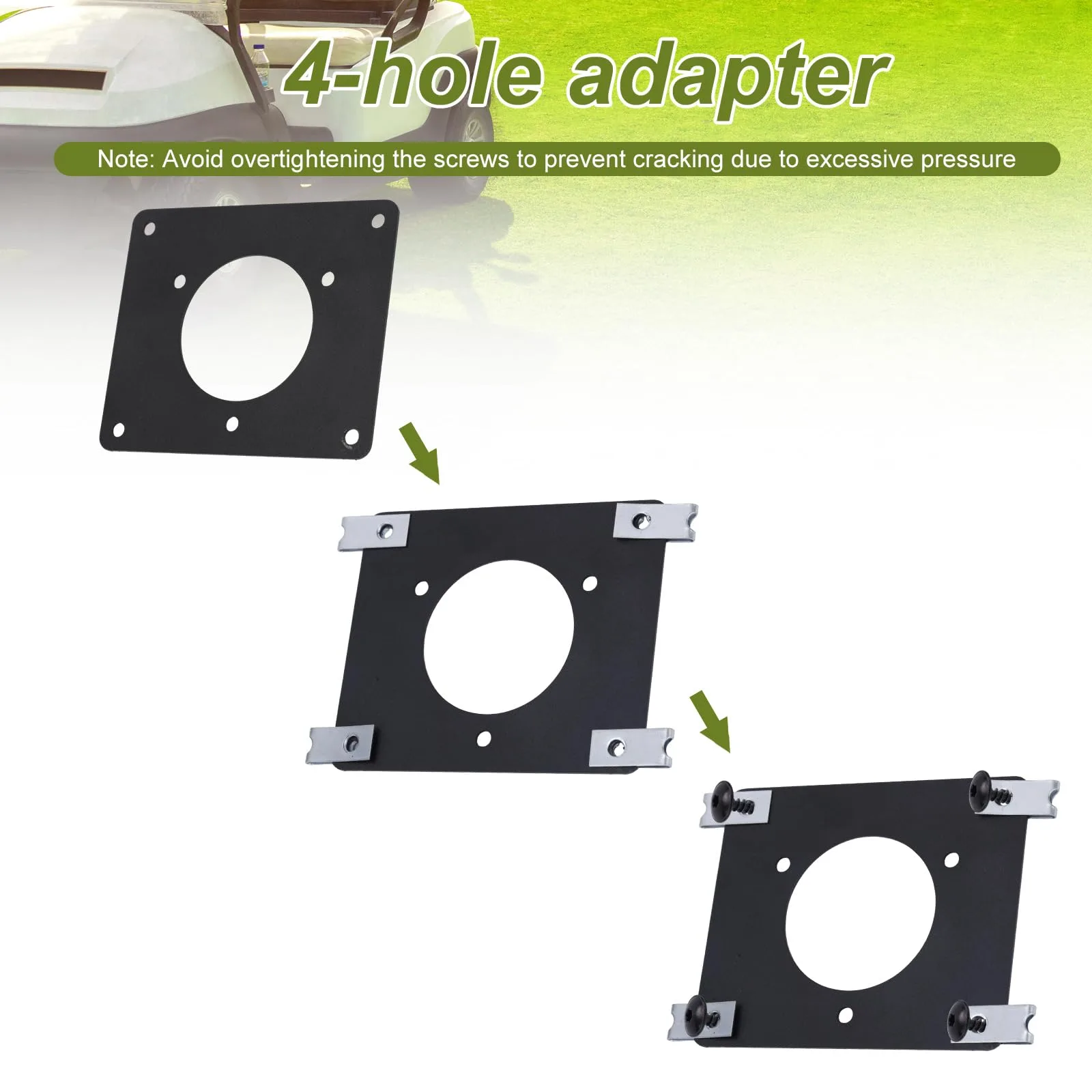 Penitue Charging Port Adapter Plate for E-Z-GO TXT 36V image 3