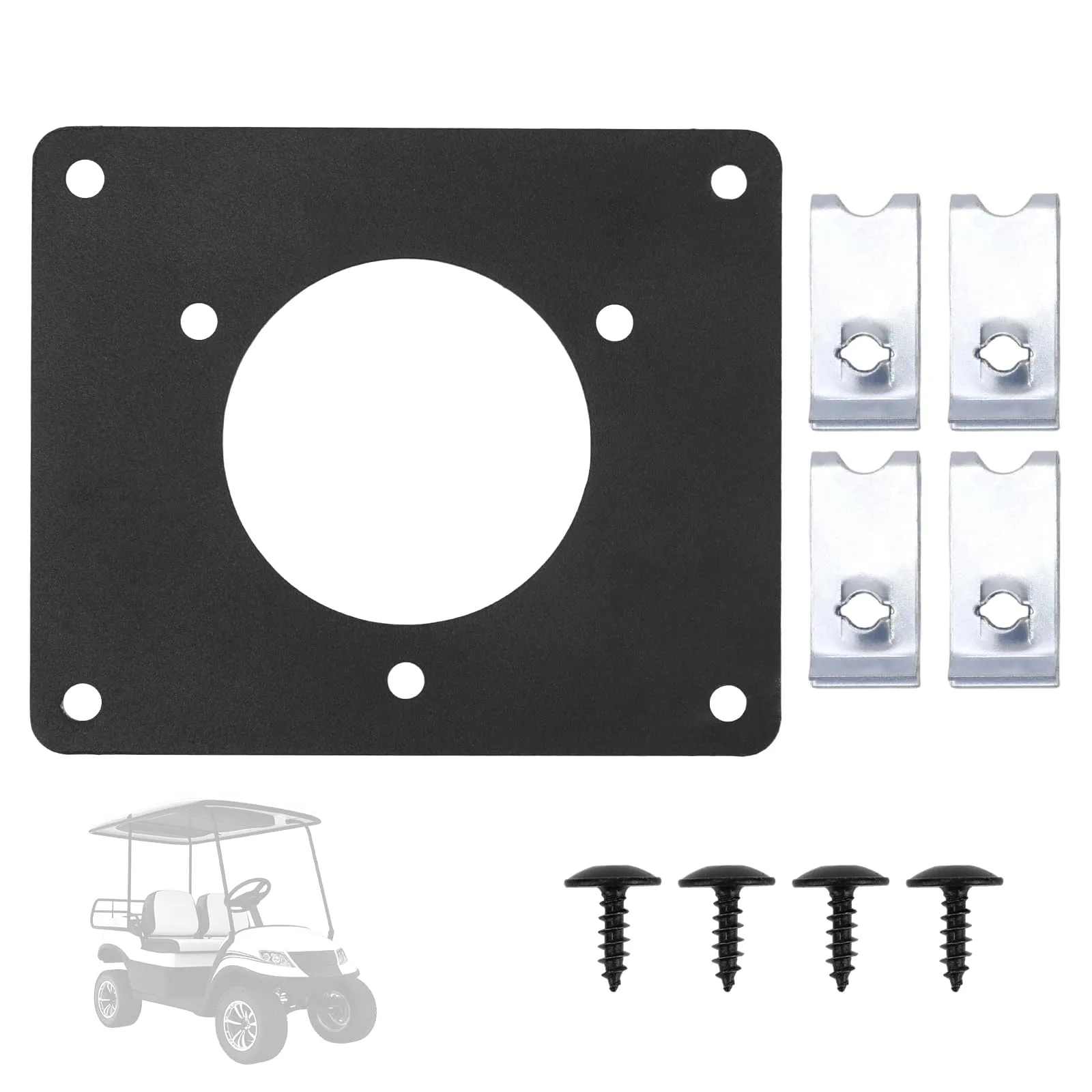 Penitue Charging Port Adapter Plate for E-Z-GO TXT 36V