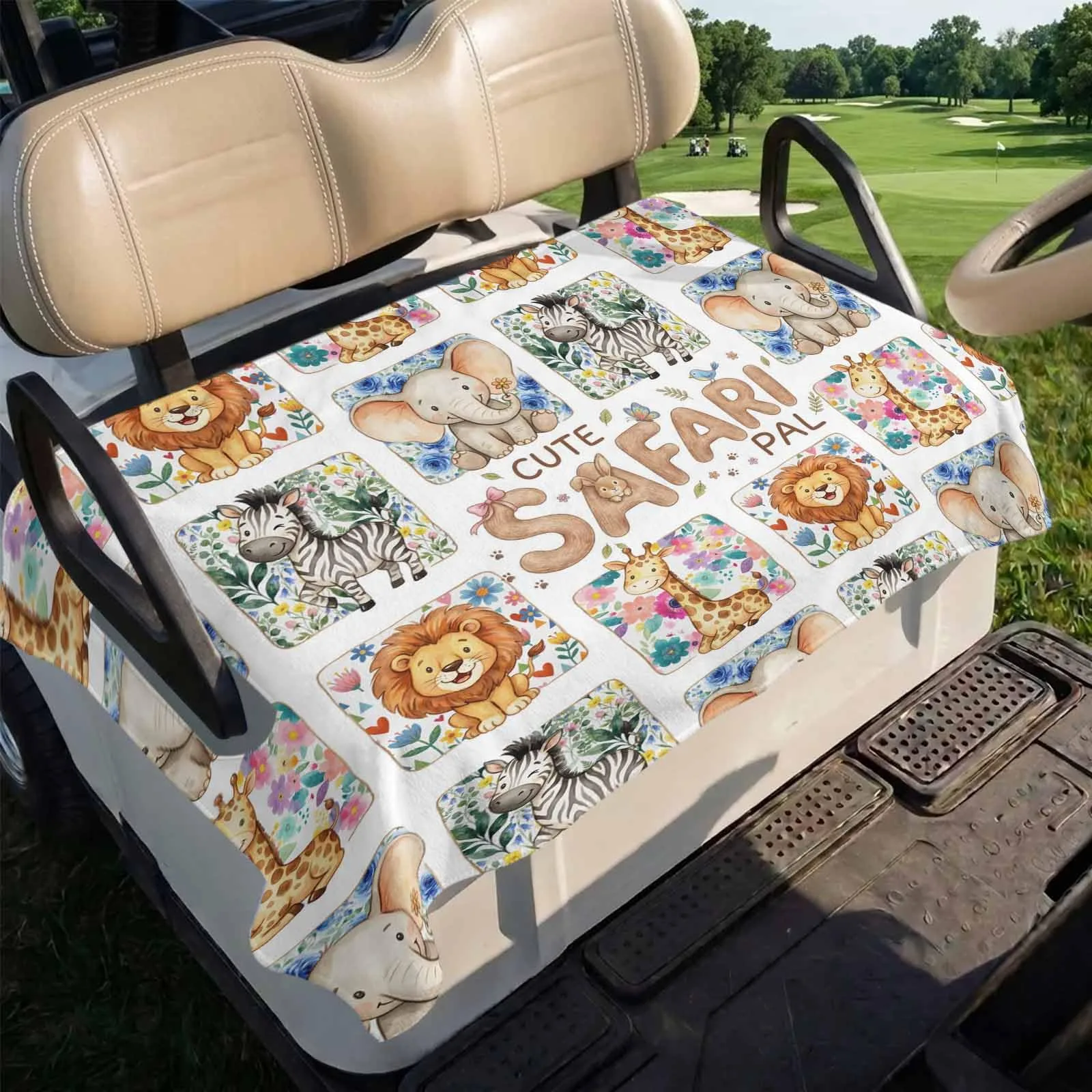 Trosturdspn Golf Cart Seat Cover Blanket, 51 x 31 in image 4