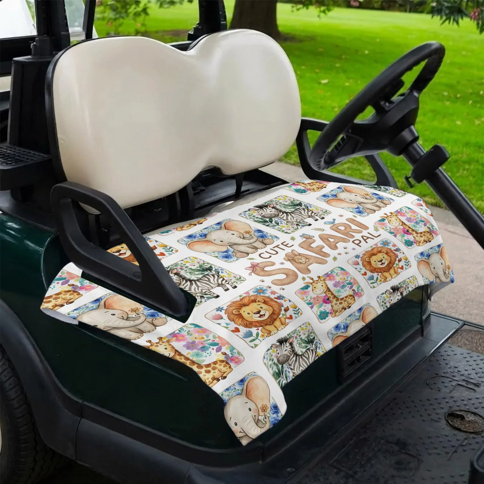 Trosturdspn Golf Cart Seat Cover Blanket, 51 x 31 in