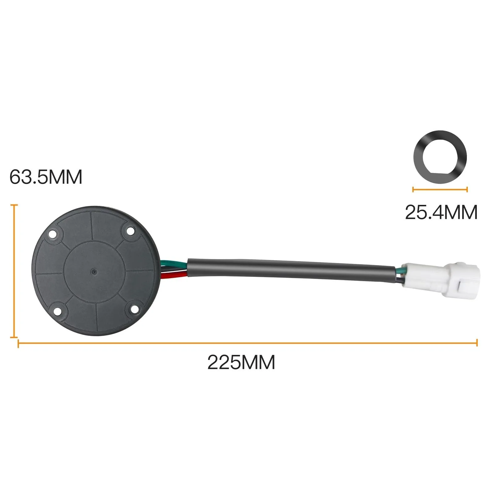 сYKKxBKGM JU2-H1670-21 G29 48V Speed Sensor image 3