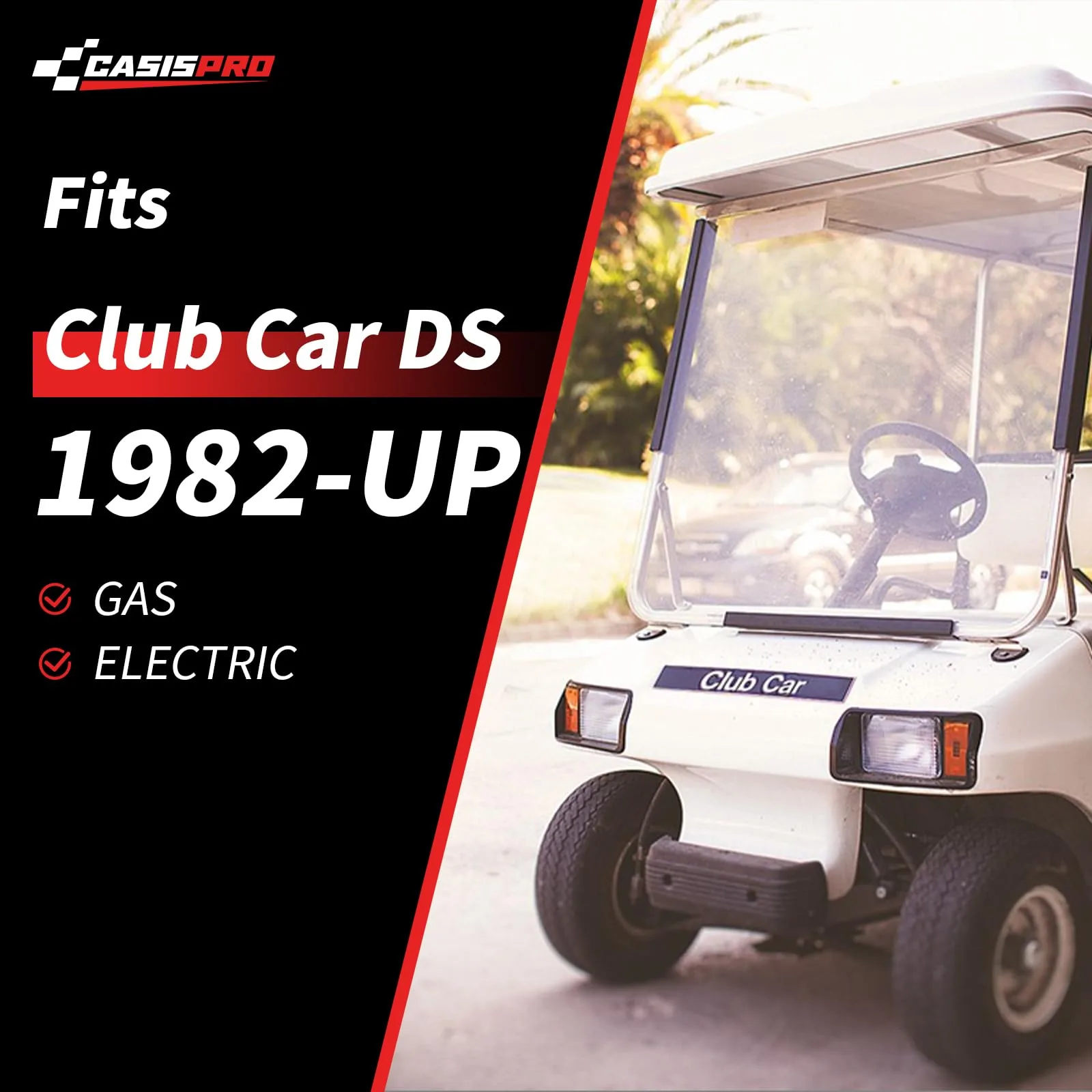 CASISPRO Rear 4-Leaf Spring Kit for Club Car DS image 2