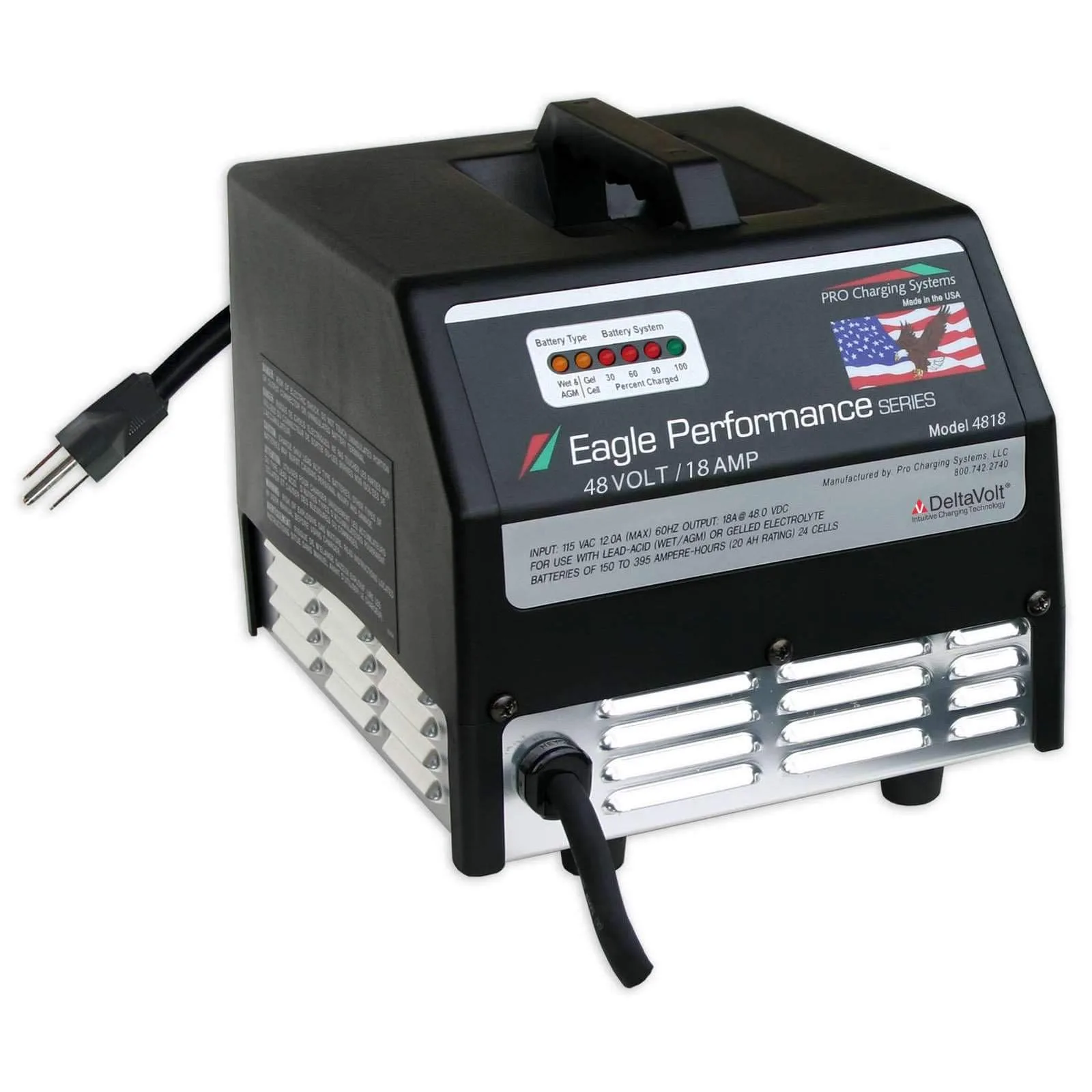 Pro Charging Solutions 48V Charger for E-Z-GO RXV