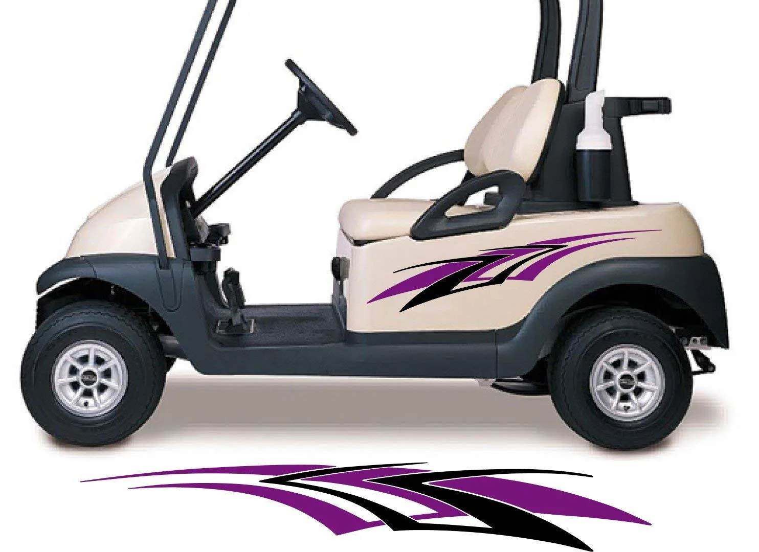 StickerChef GCA1215 Golf Cart Decal Set