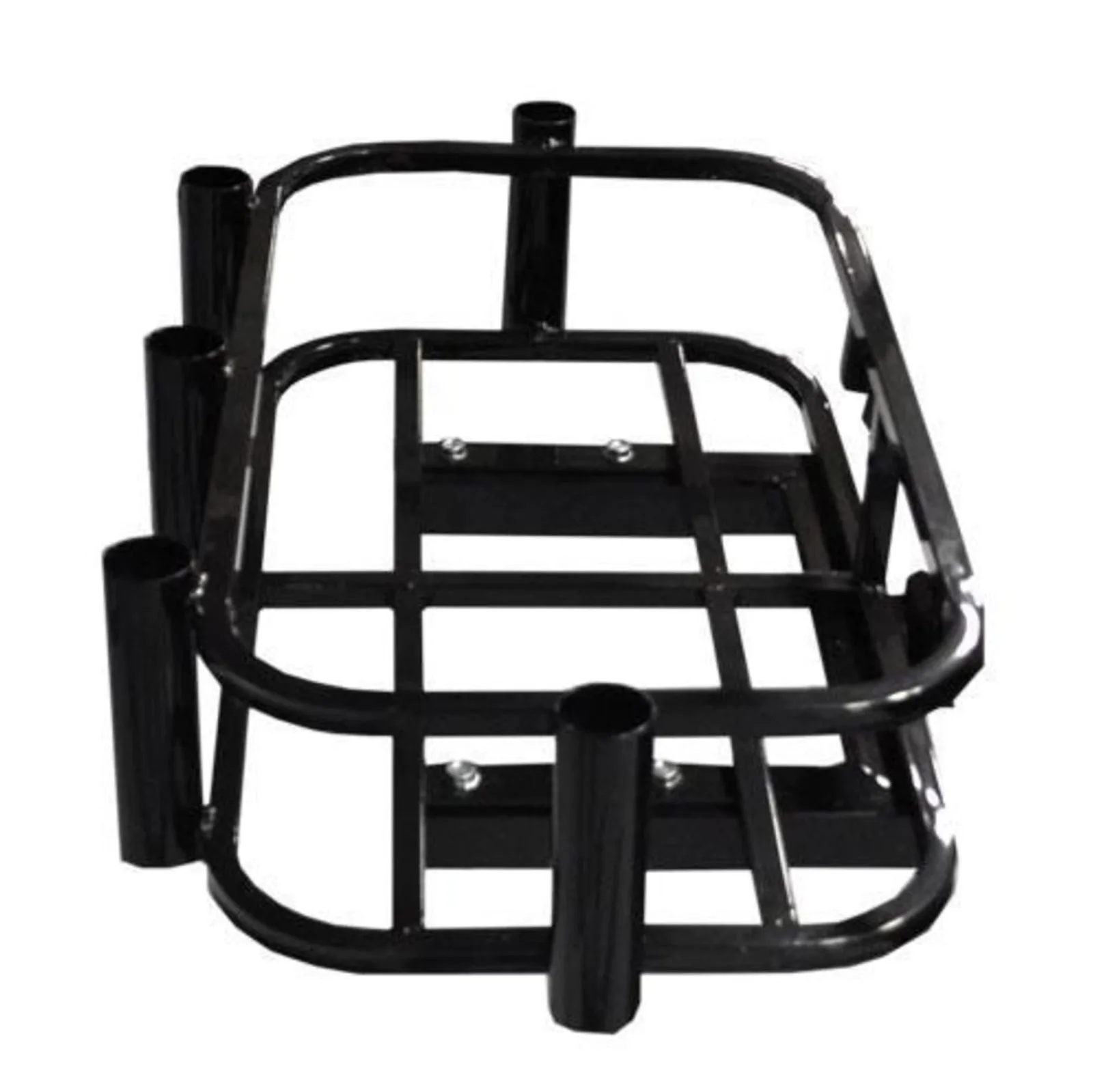 MADJAX Hitch-Mount Cooler & Rod Holder Rack for Club Car, E-Z-GO, Yamaha