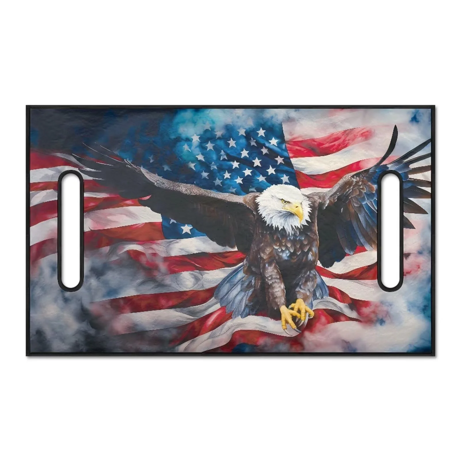 Tomeusey Golf Cart Seat Cover, American Flag Eagle image 3