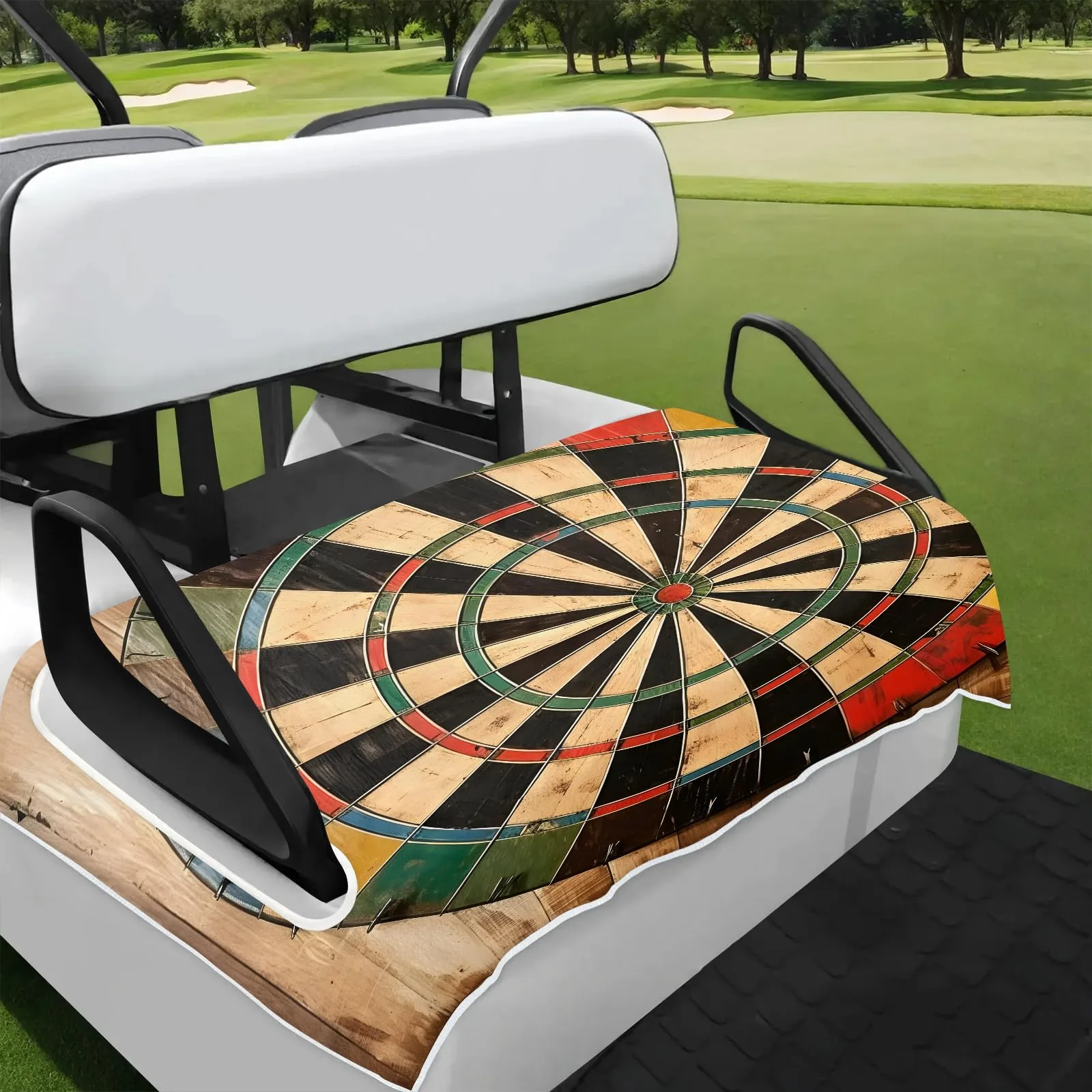 Tiveruda Golf Cart Seat Cover for Double Seats
