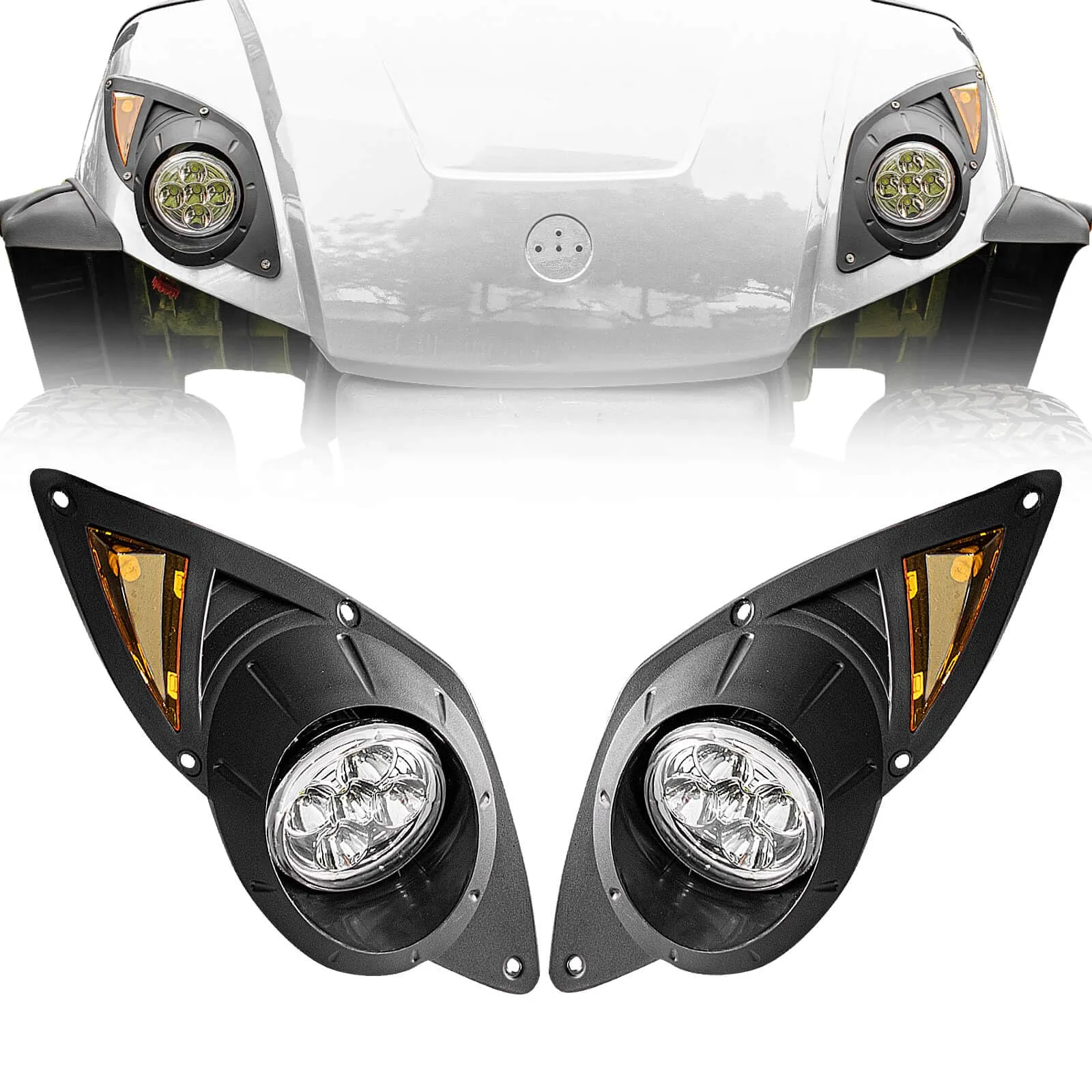 Nuojinsi LED Headlight Kit for Yamaha Drive G29 2007-2016