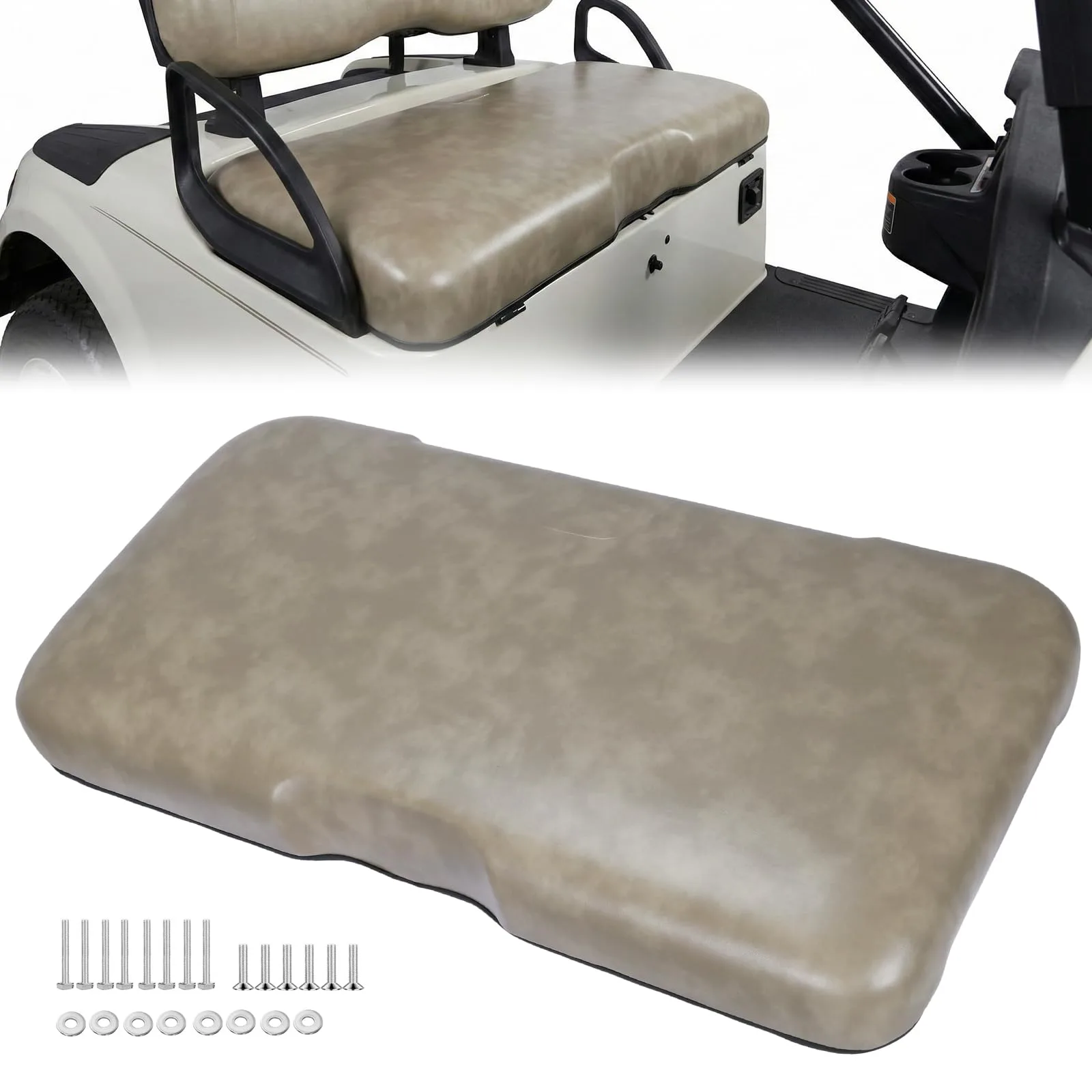 Generic Front Seat Bottom Cushion for E-Z-GO RXV (MPN 1js5ws5hw7zs3ej1hv2) image 2