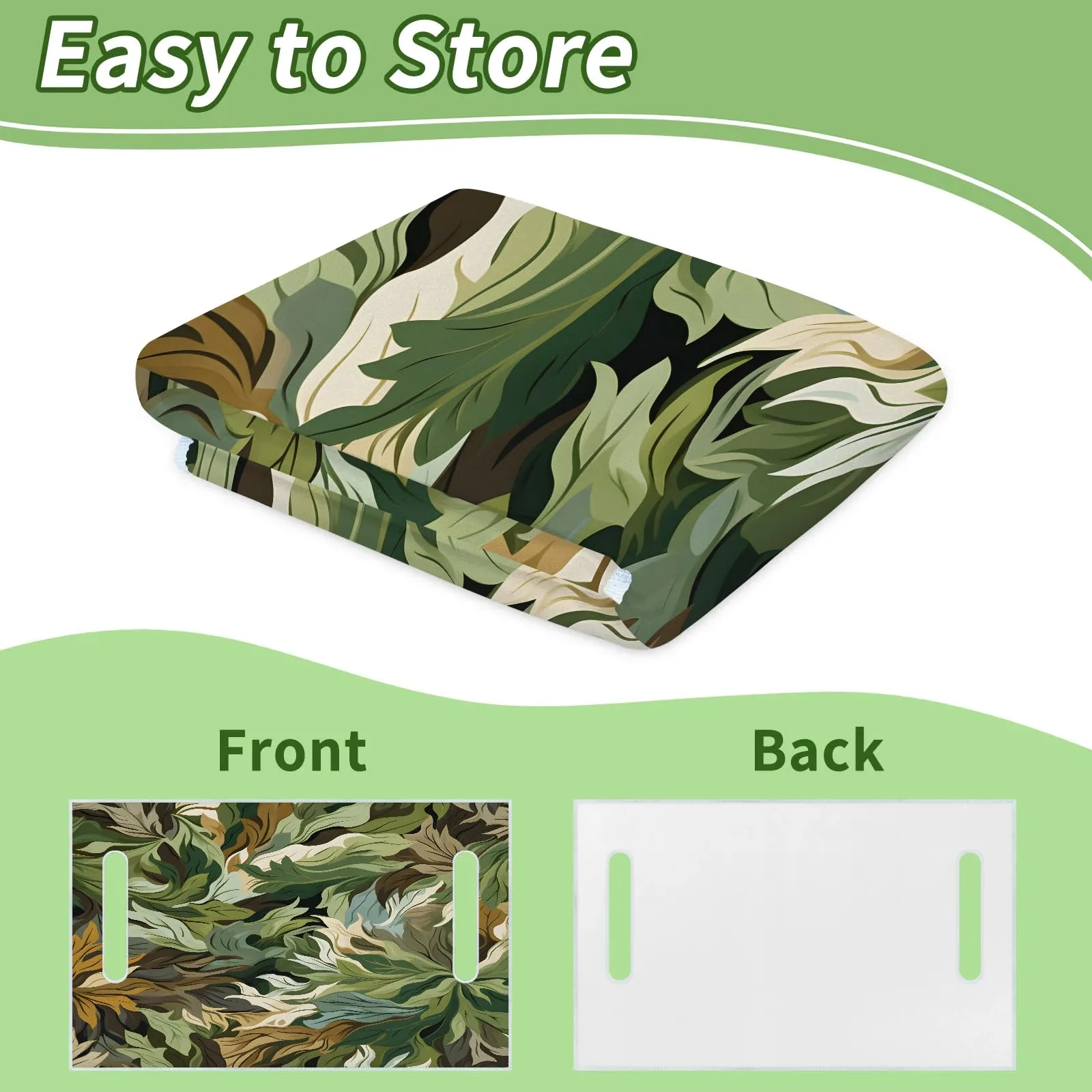 Tiveruda Golf Cart Seat Cover for Double Seats image 4