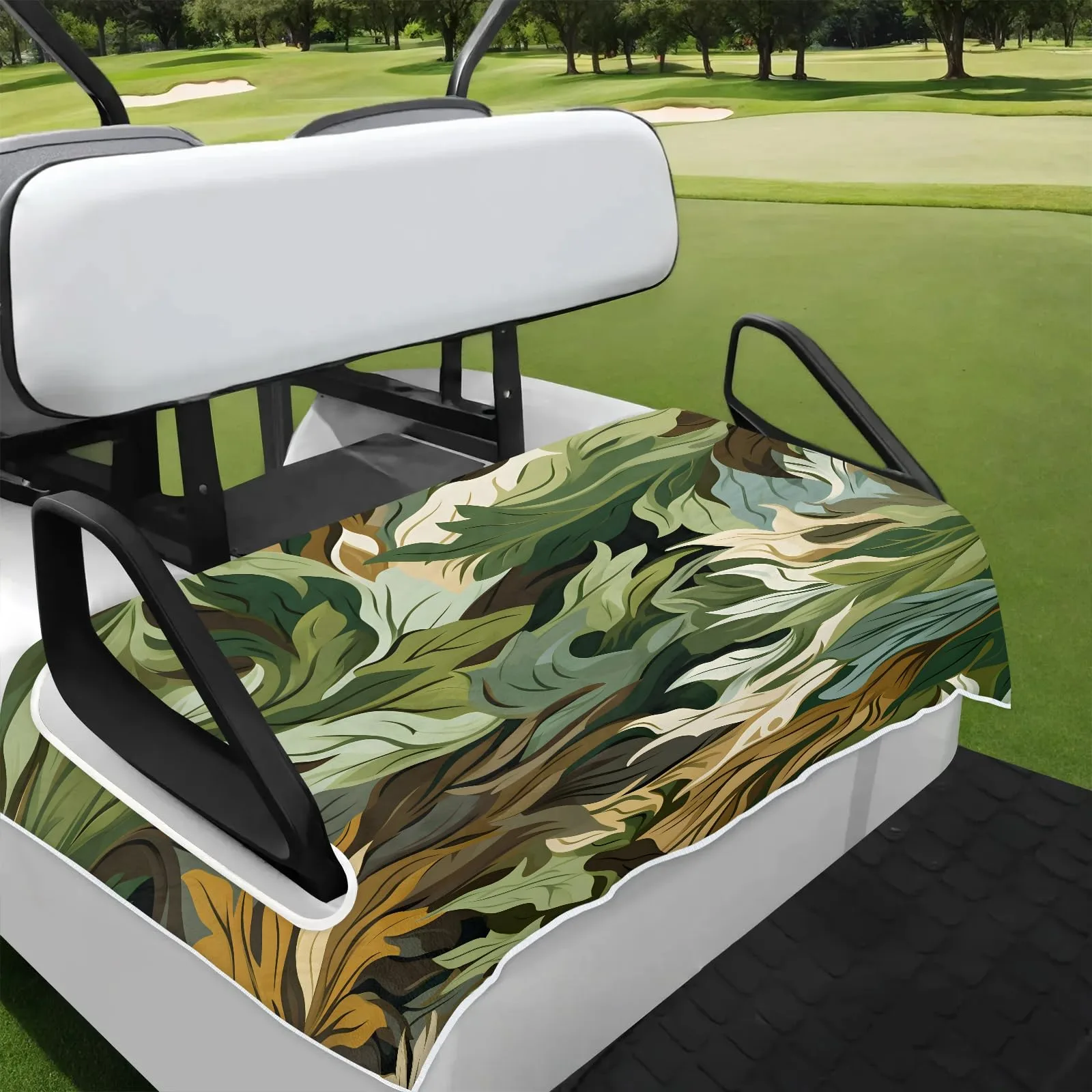 Tiveruda Golf Cart Seat Cover for Double Seats
