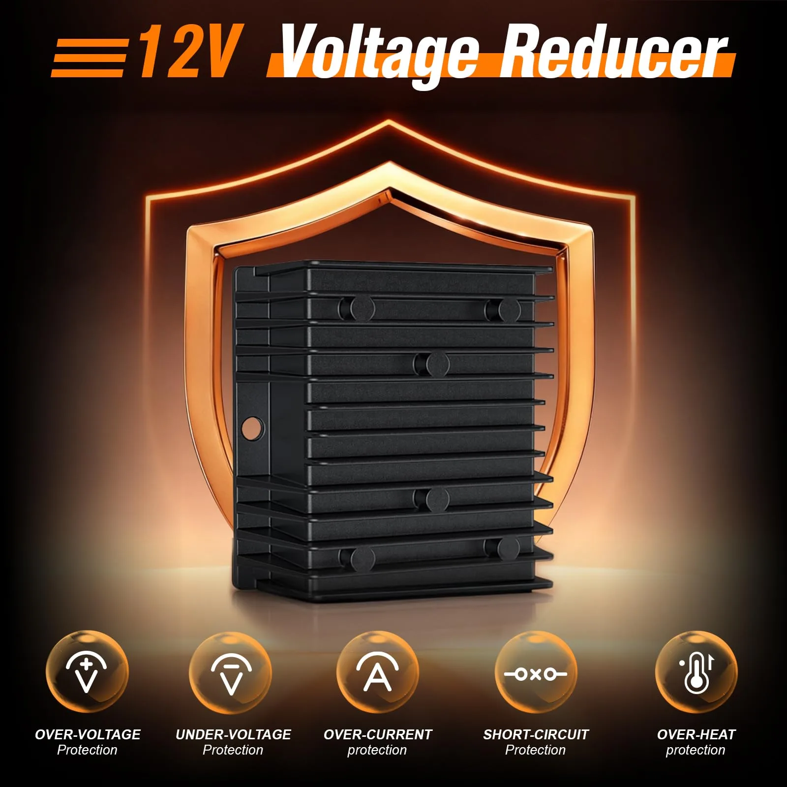 GODCTSUP 240W 12V DC-DC Converter Voltage Reducer 20A (240W12V20A) image 2